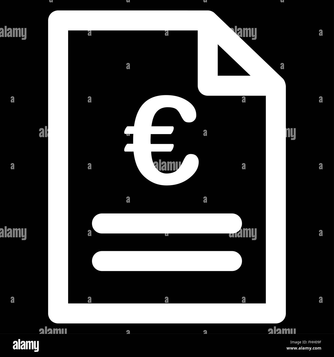 Invoice bill template Black and White Stock Photos & Images - Alamy