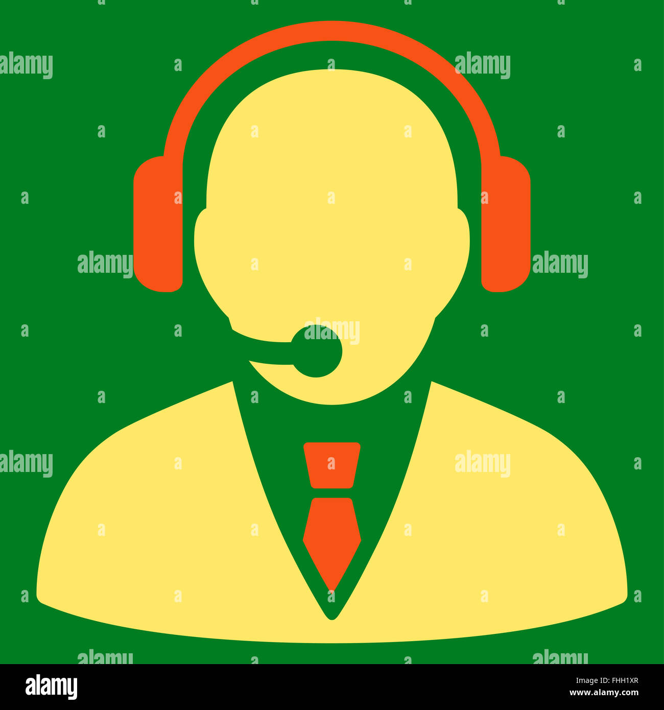 Support Manager Icon Stock Photo - Alamy