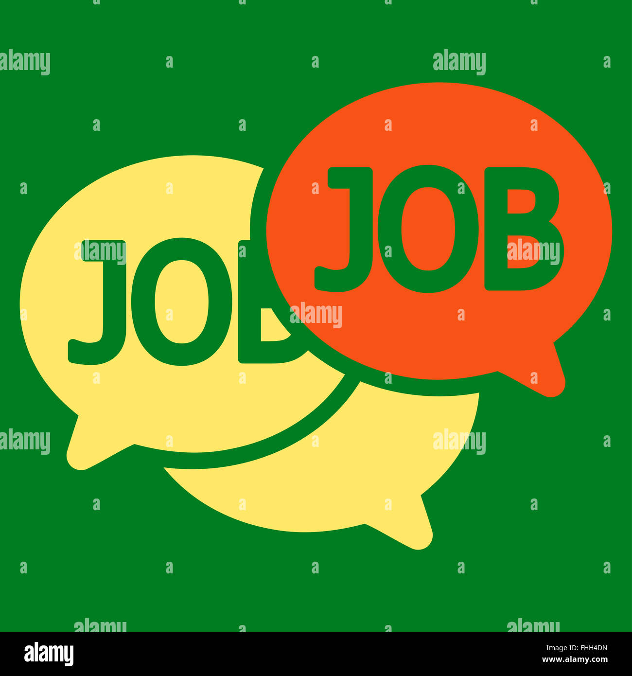 Labor Market icon from Business Bicolor Set Stock Photo - Alamy