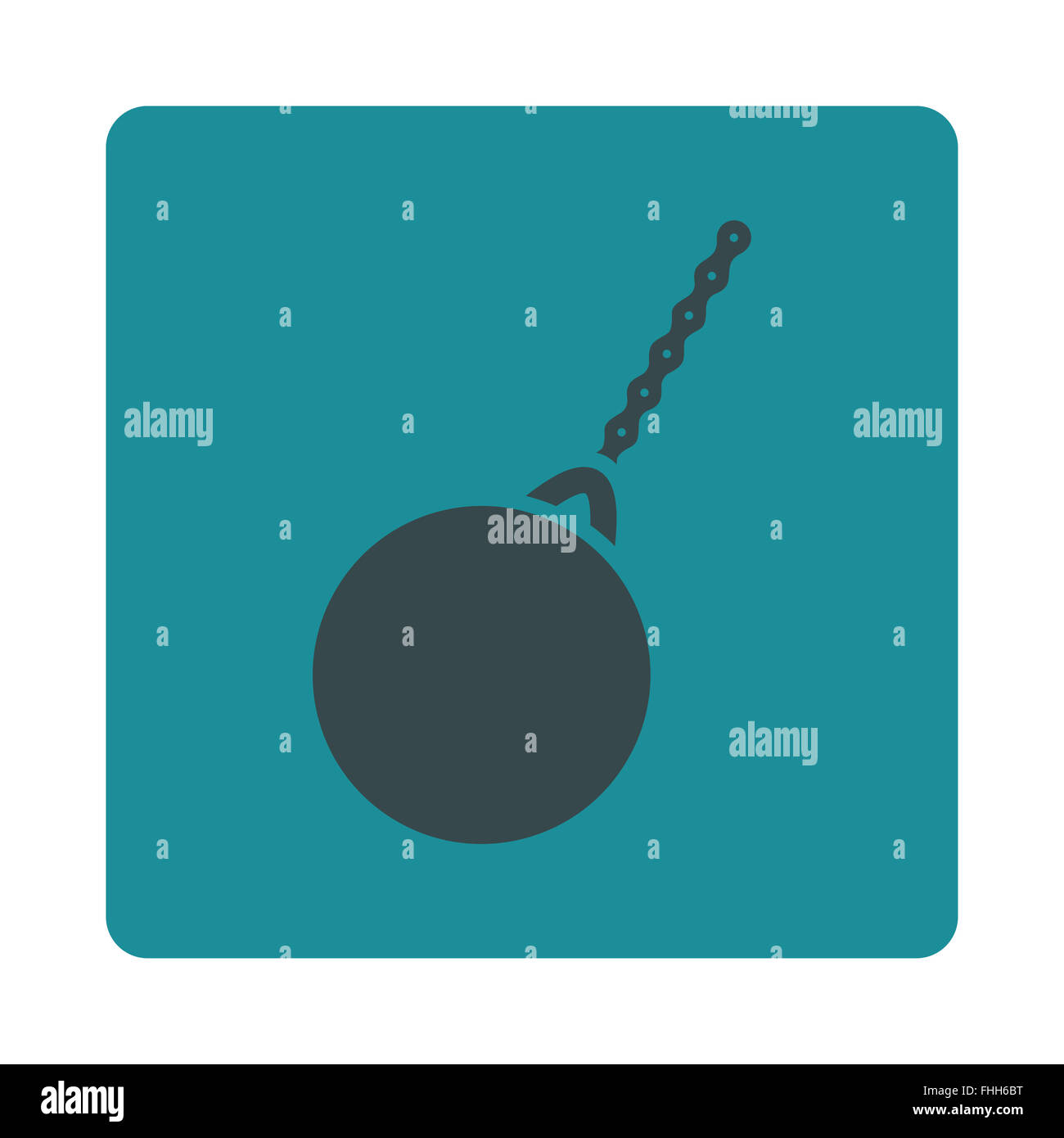 Destruction hammer icon Stock Photo - Alamy