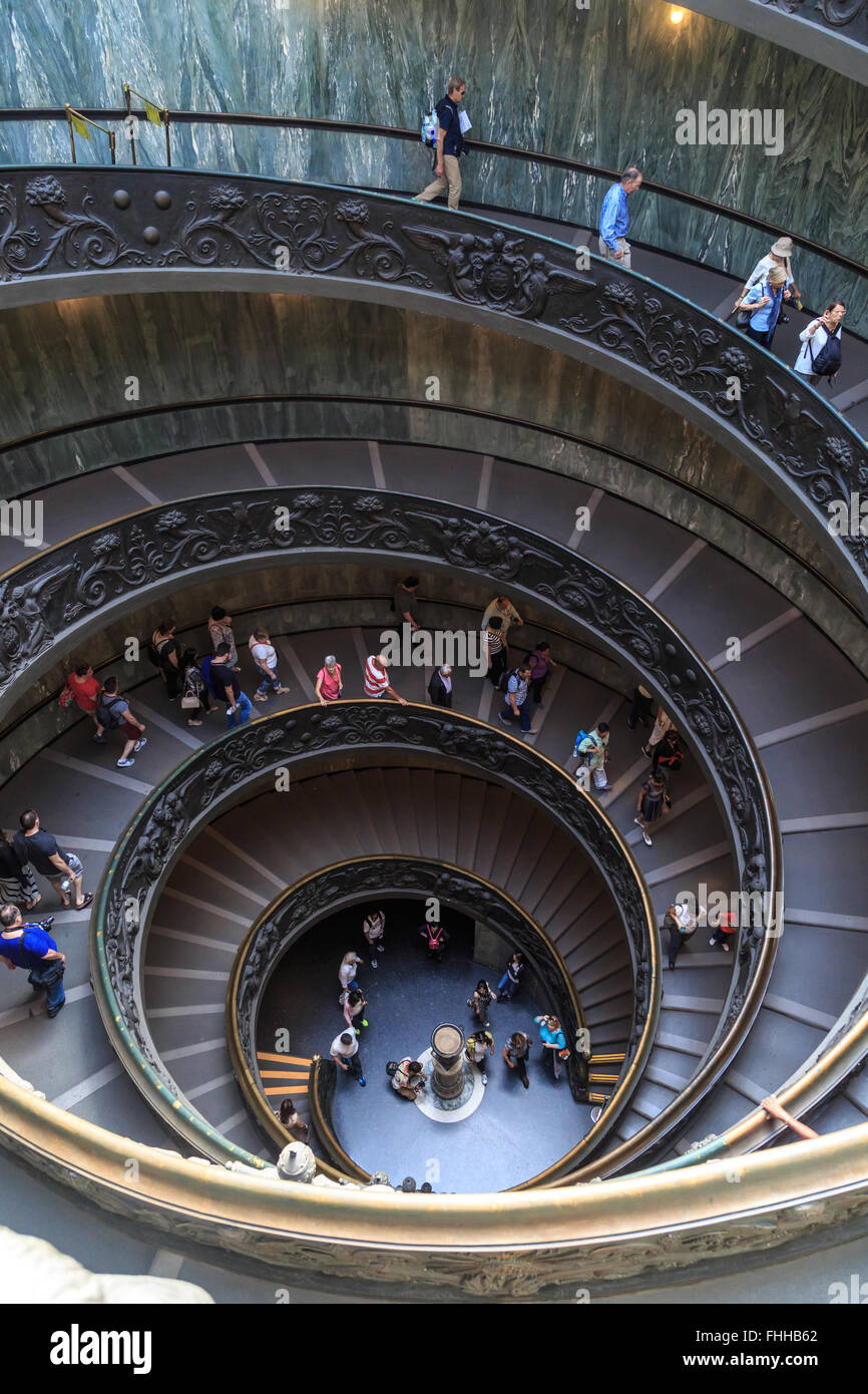 Stairs to the top of st peters basilica hi-res stock photography and images  - Alamy