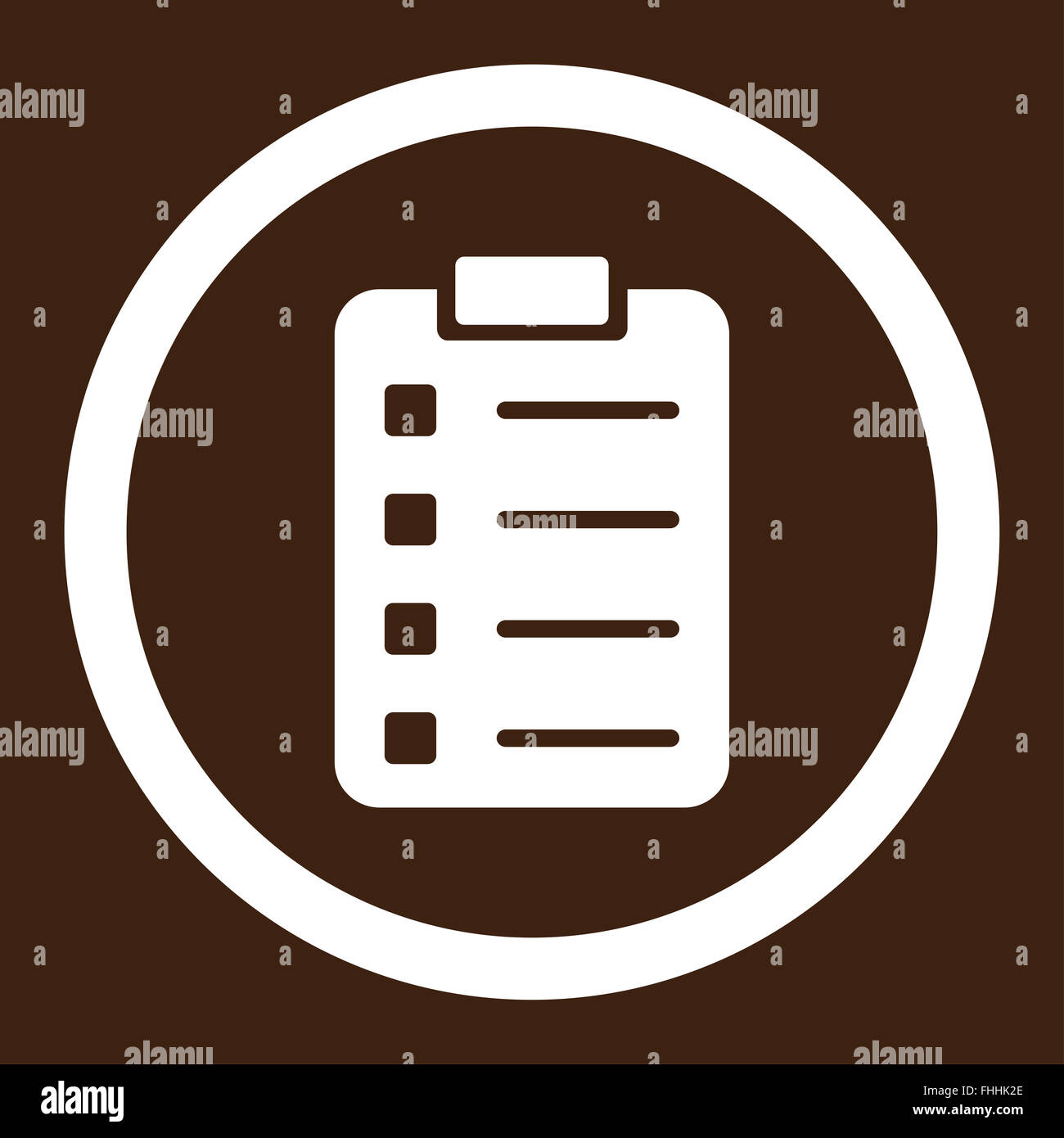 Pad Form Rounded Vector Icon Stock Photo - Alamy