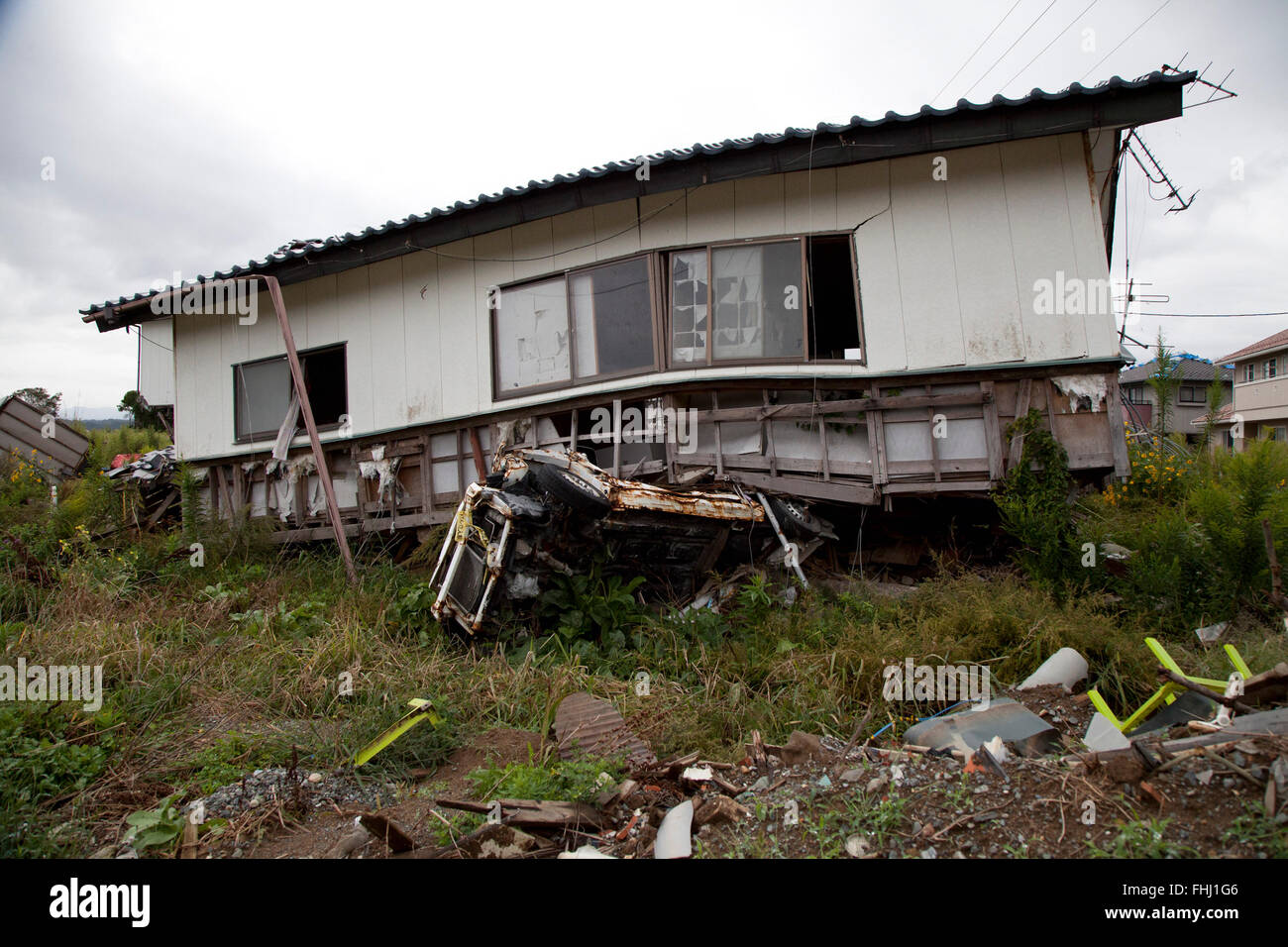 The Fukushima samurais -  25/09/2012  -  Japan / Fukushima  -  Coast area of Fukushima.   -  Noriko Takasugi / Le Pictorium Stock Photo