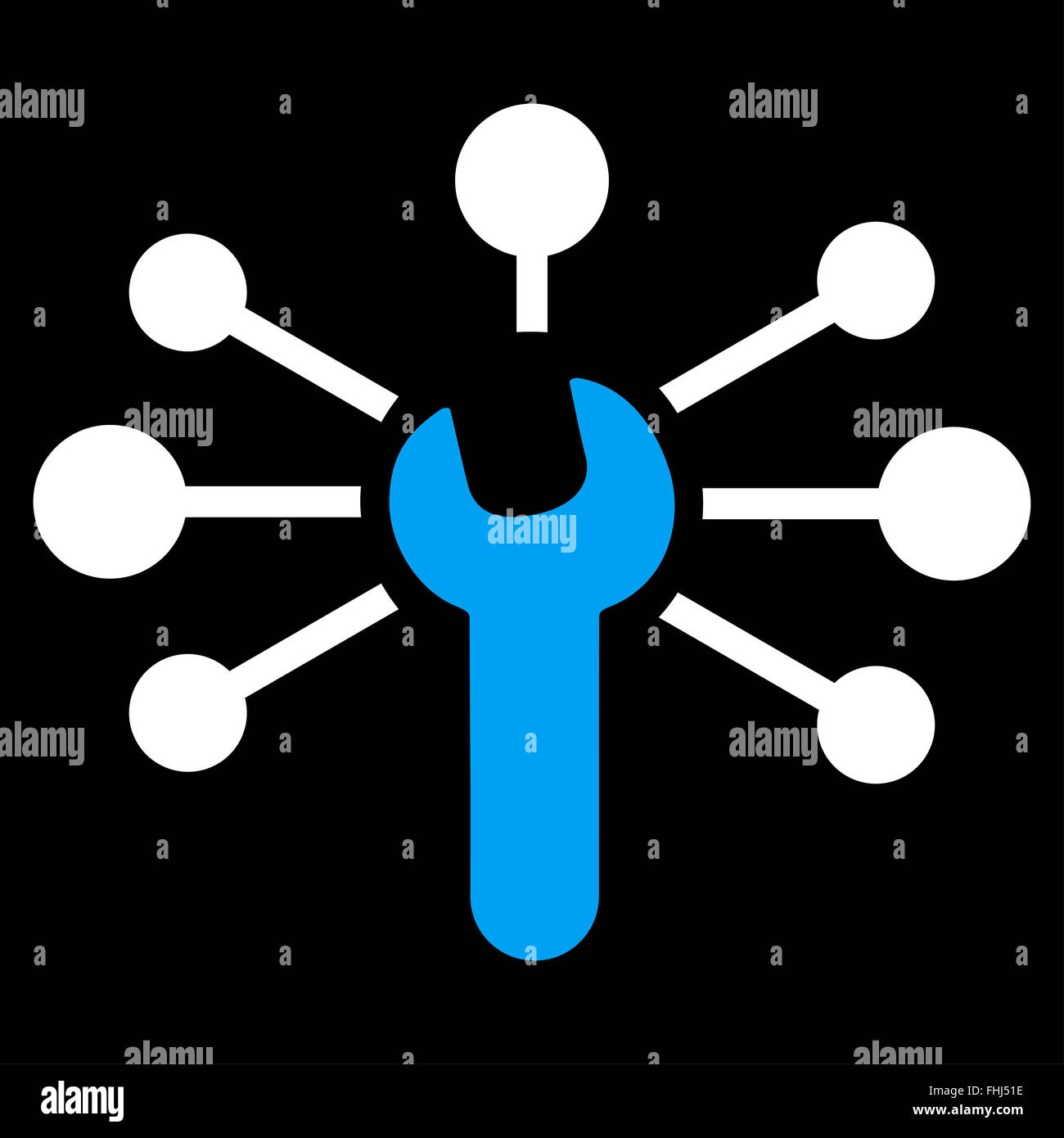 Service Relations Icon Stock Photo - Alamy