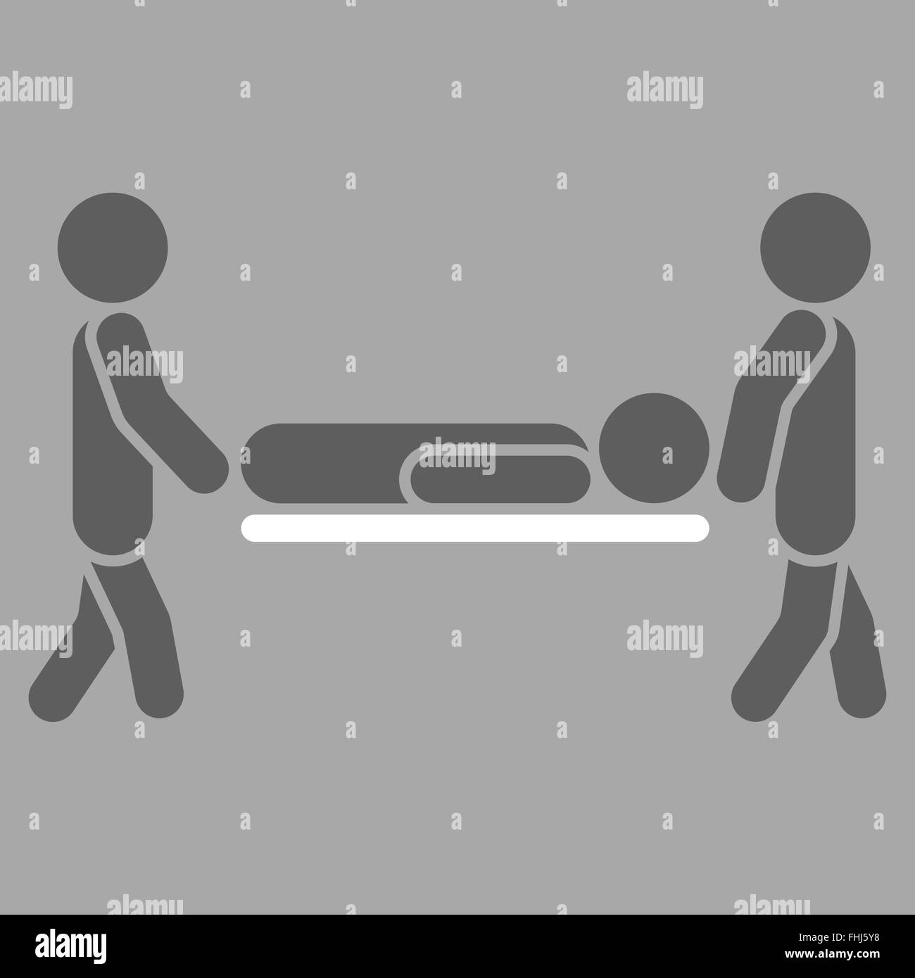 Patient Stretcher Icon Stock Photo Alamy