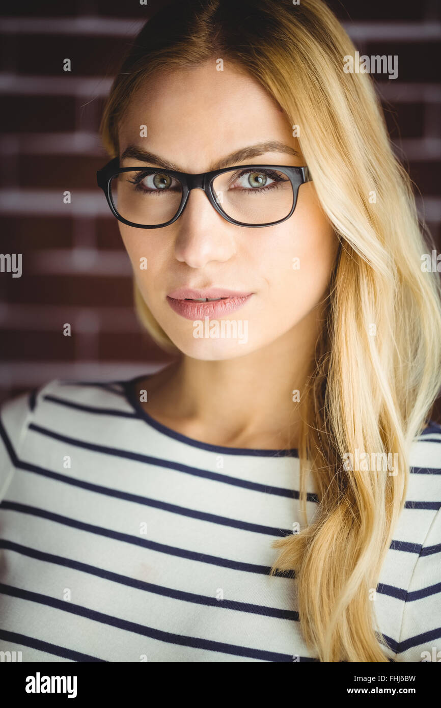 Portrait blonde cheerful beautiful hi-res stock photography and images ...