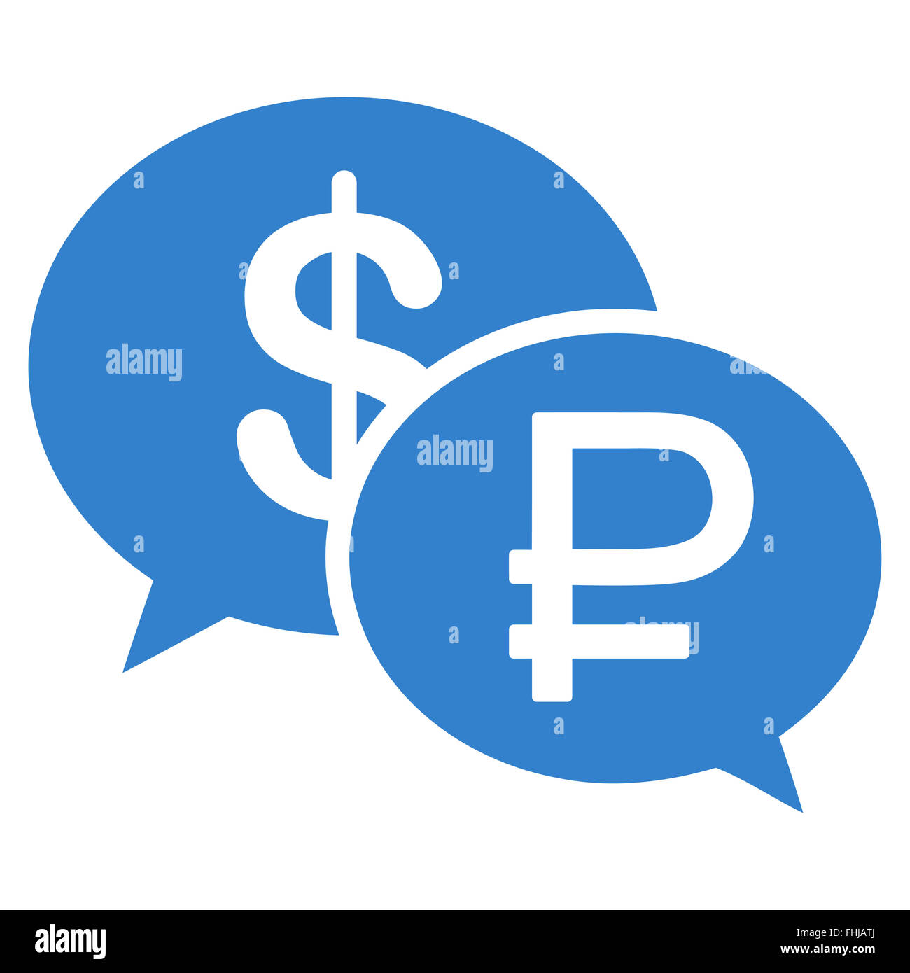 Rouble Dollar Transaction Icon Stock Photo Alamy