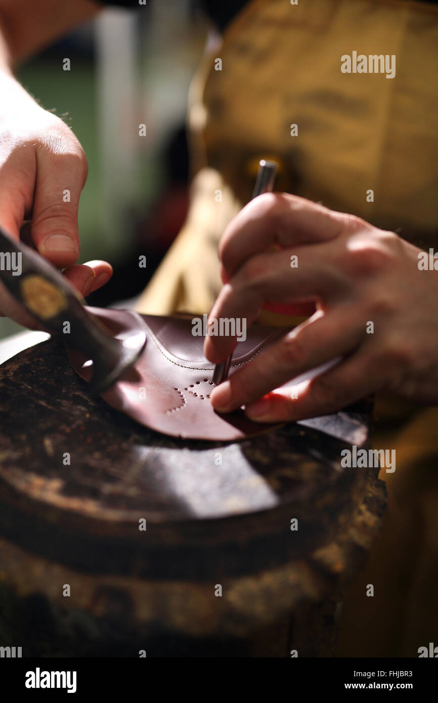 Laboratory shoemaker. Stool shoemaker, shoemaker's accessories