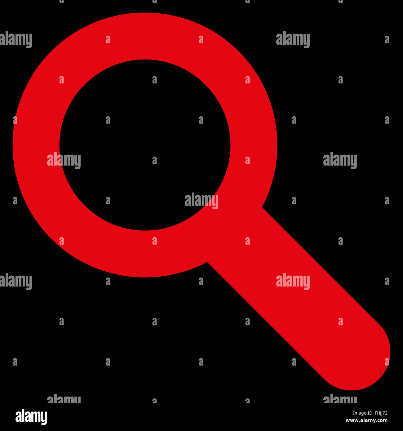 Search flat red color icon Stock Photo - Alamy