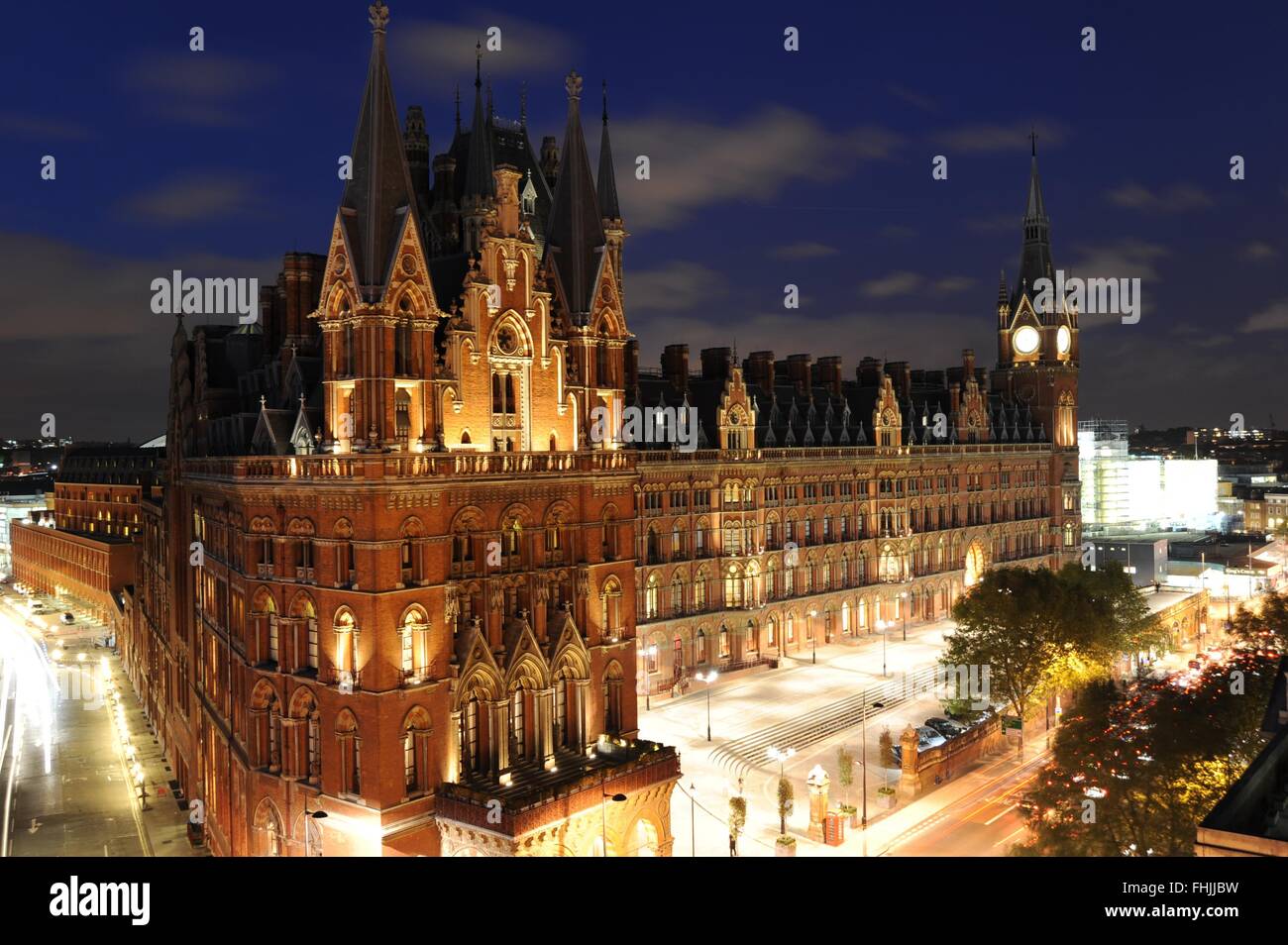 Kings Cross St Pancras station Stock Photo Alamy