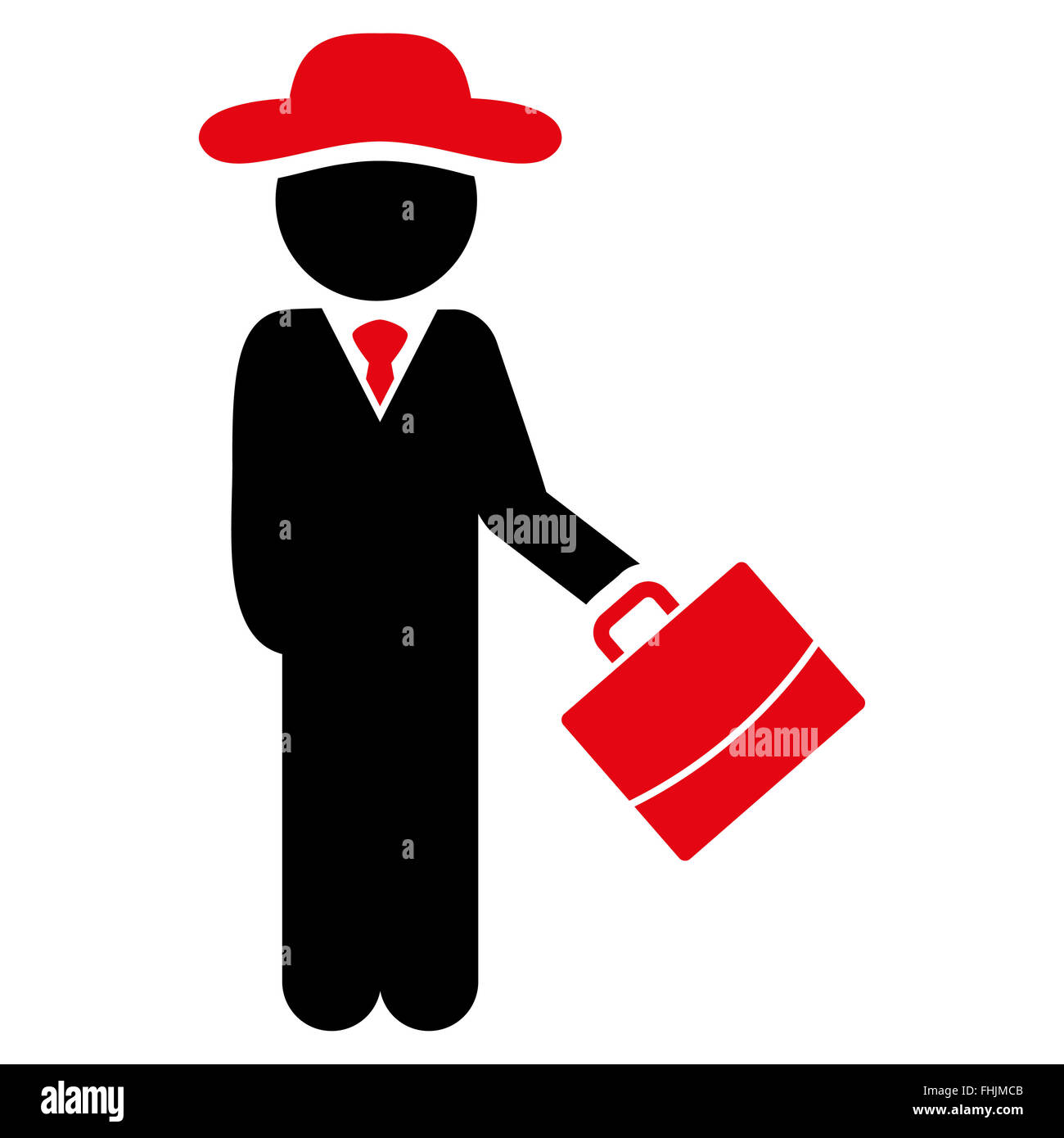 Fellow Manager Icon Stock Photo - Alamy