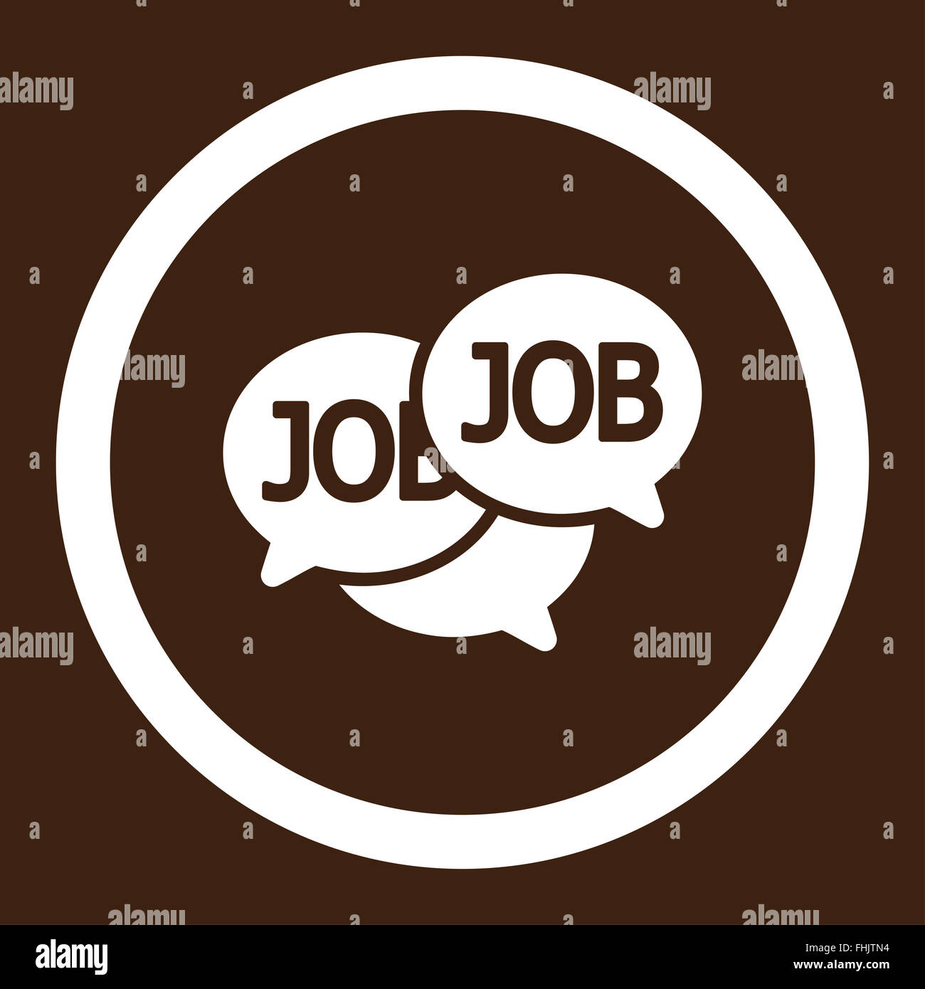 Labor Market icon Stock Photo - Alamy