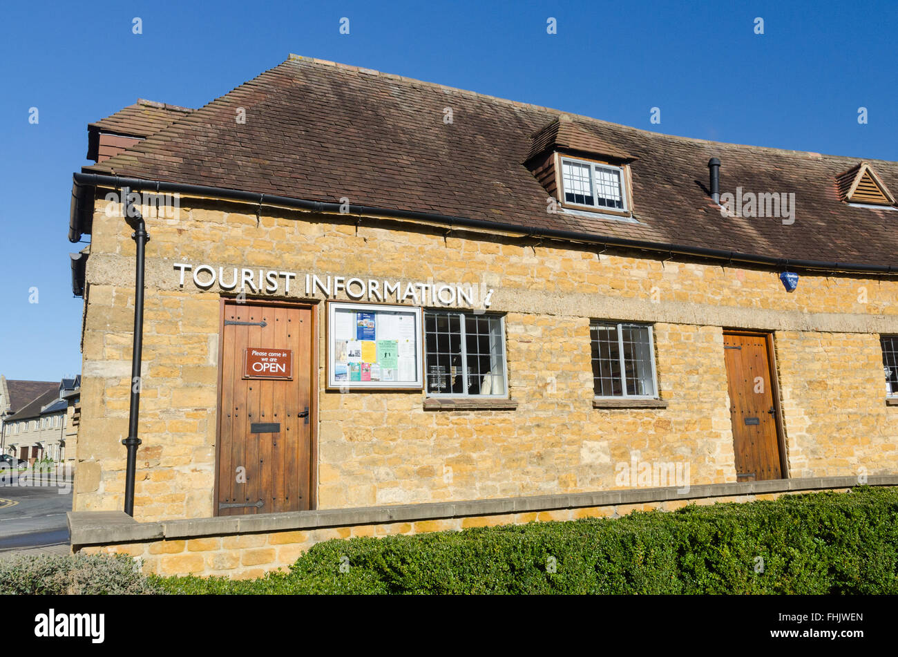 Tourist Information Office in Broadway, Cotswolds Stock Photo