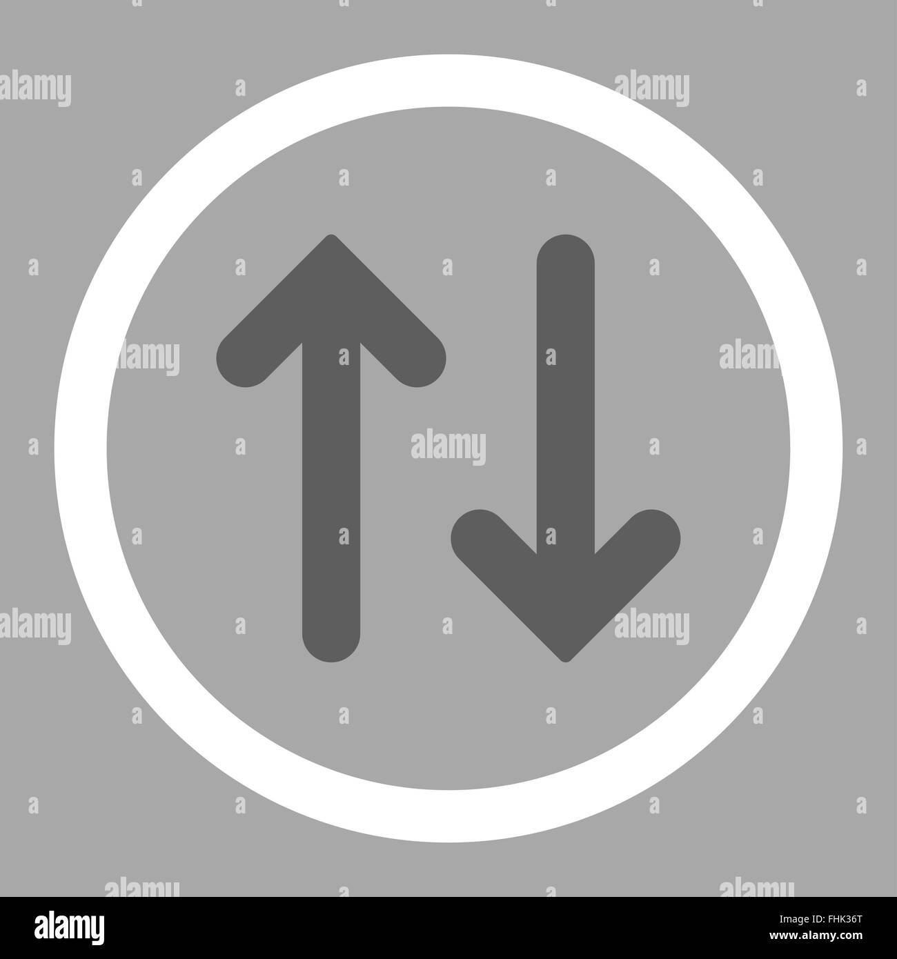 Flip flat dark gray and white colors rounded raster icon Stock Photo ...