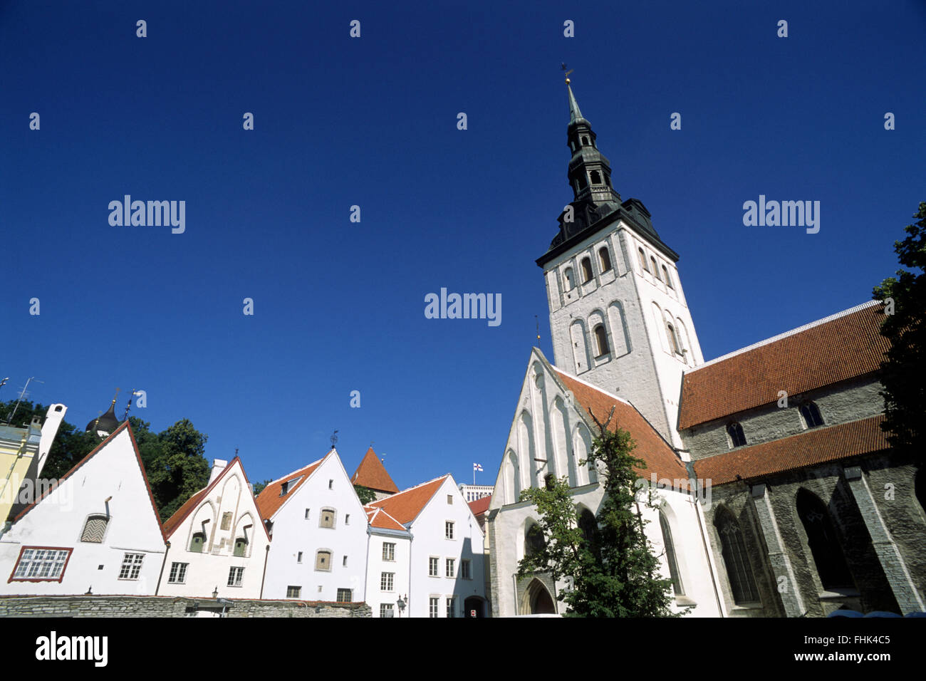 Estonia, Tallinn, old town, St Nicholas church Stock Photo