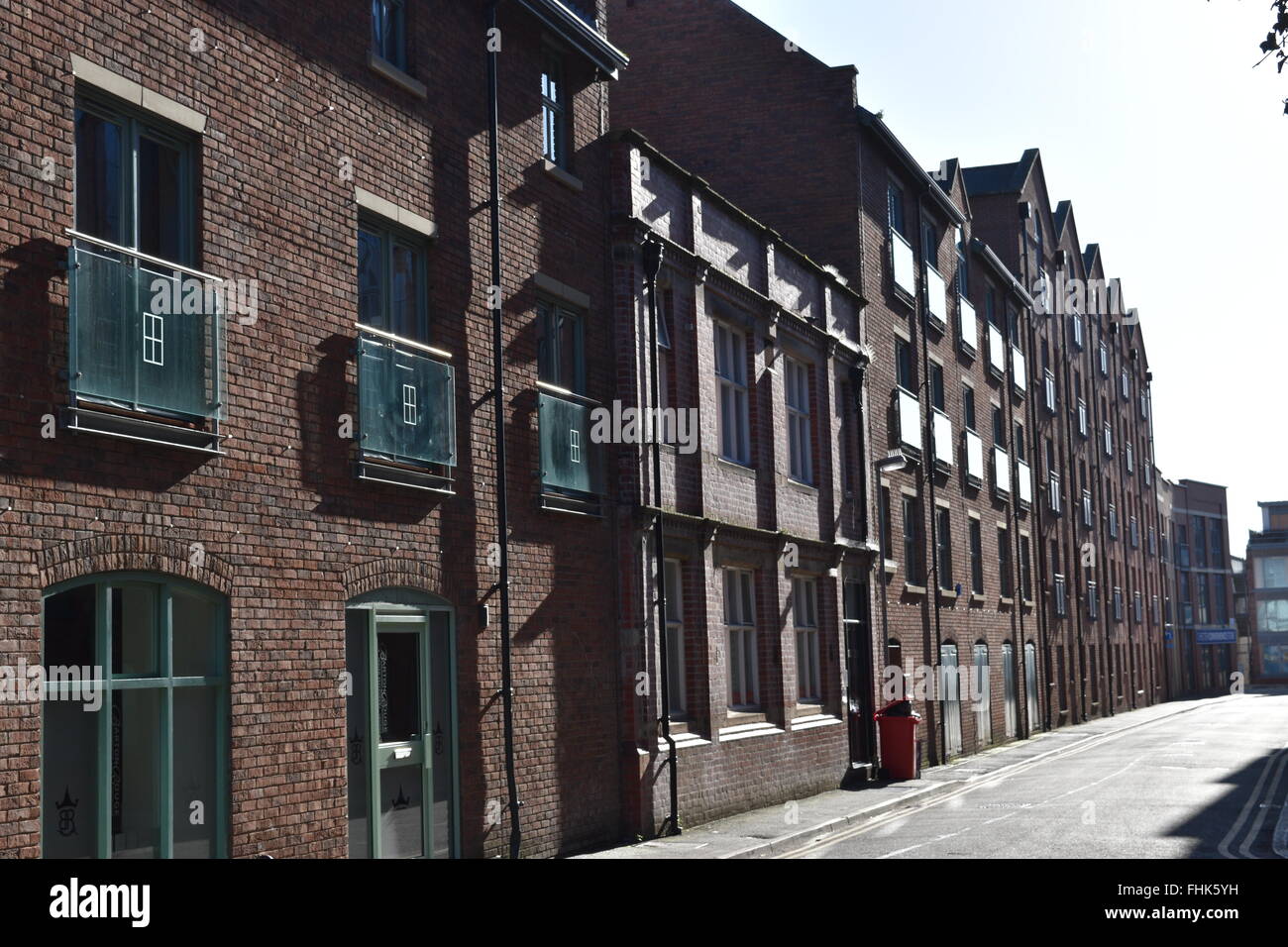 Steam Mill Street in Chester, near the Chester canal Stock Photo Alamy