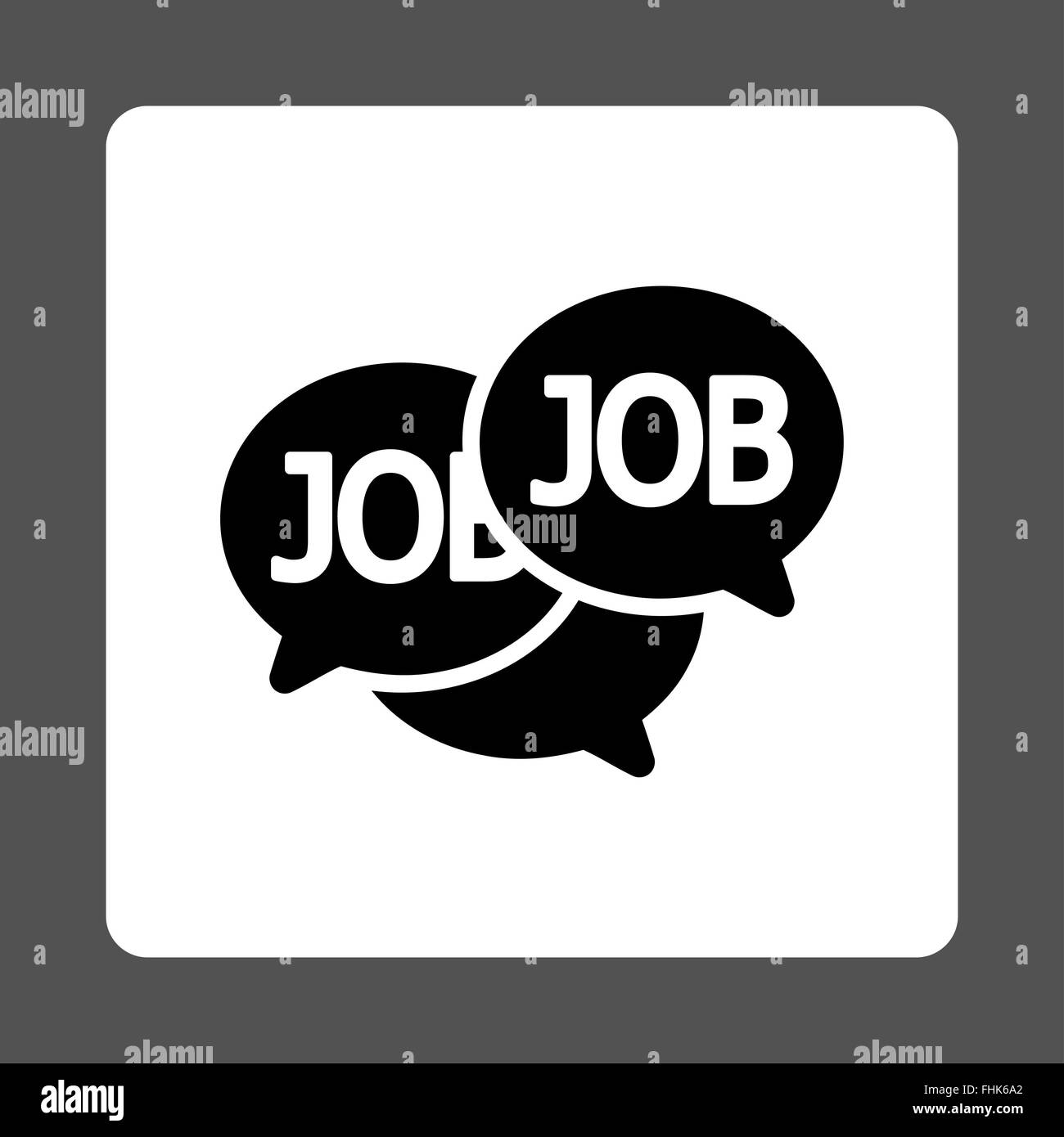 Labor Market icon Stock Photo - Alamy
