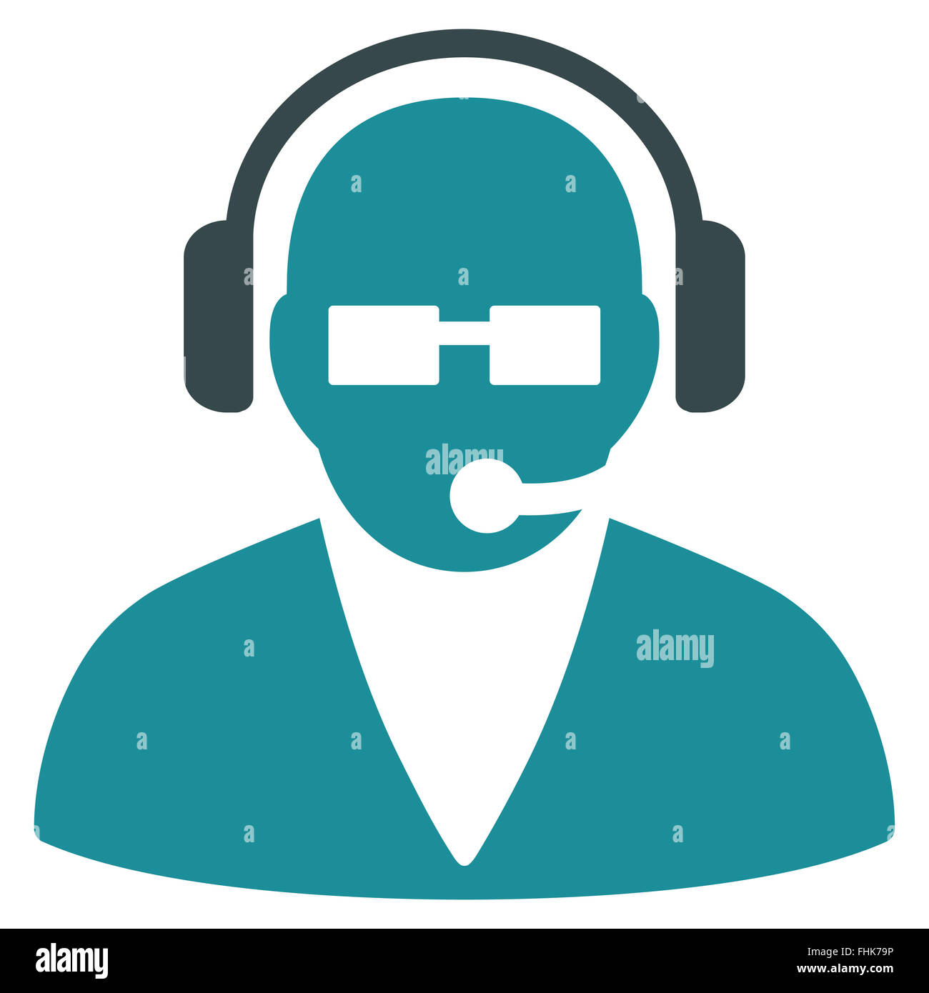 Support Operator Icon Stock Photo Alamy