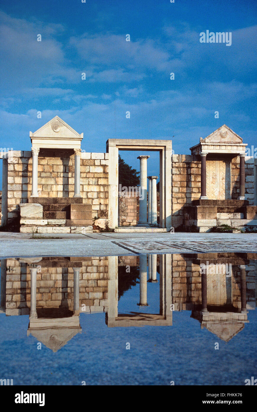 Early Fourth Century Synagogue at Sardis Turkey Stock Photo