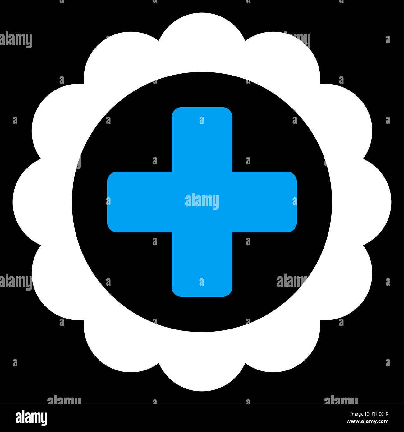 Medical Sticker Icon Stock Photo - Alamy