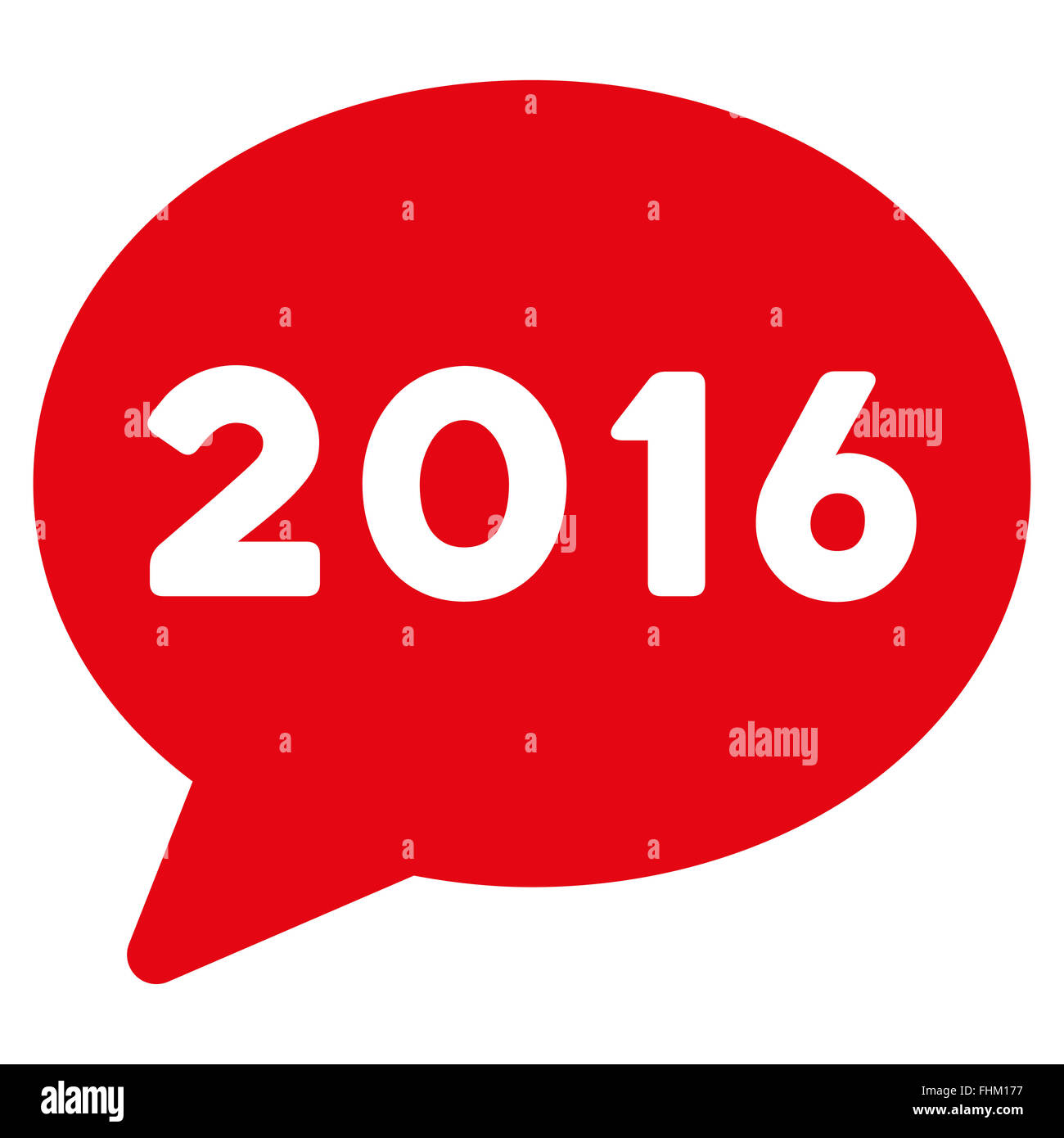 2016 Message Icon Stock Photo - Alamy
