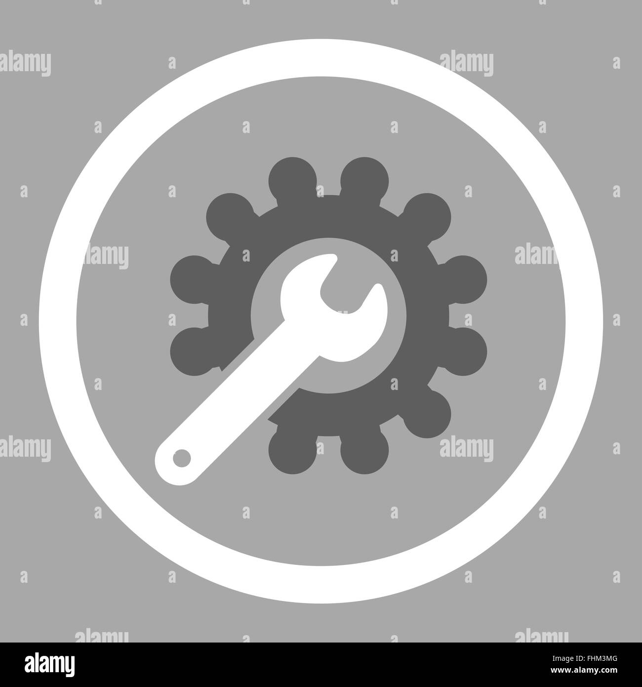 Customization flat dark gray and white colors rounded glyph icon Stock ...