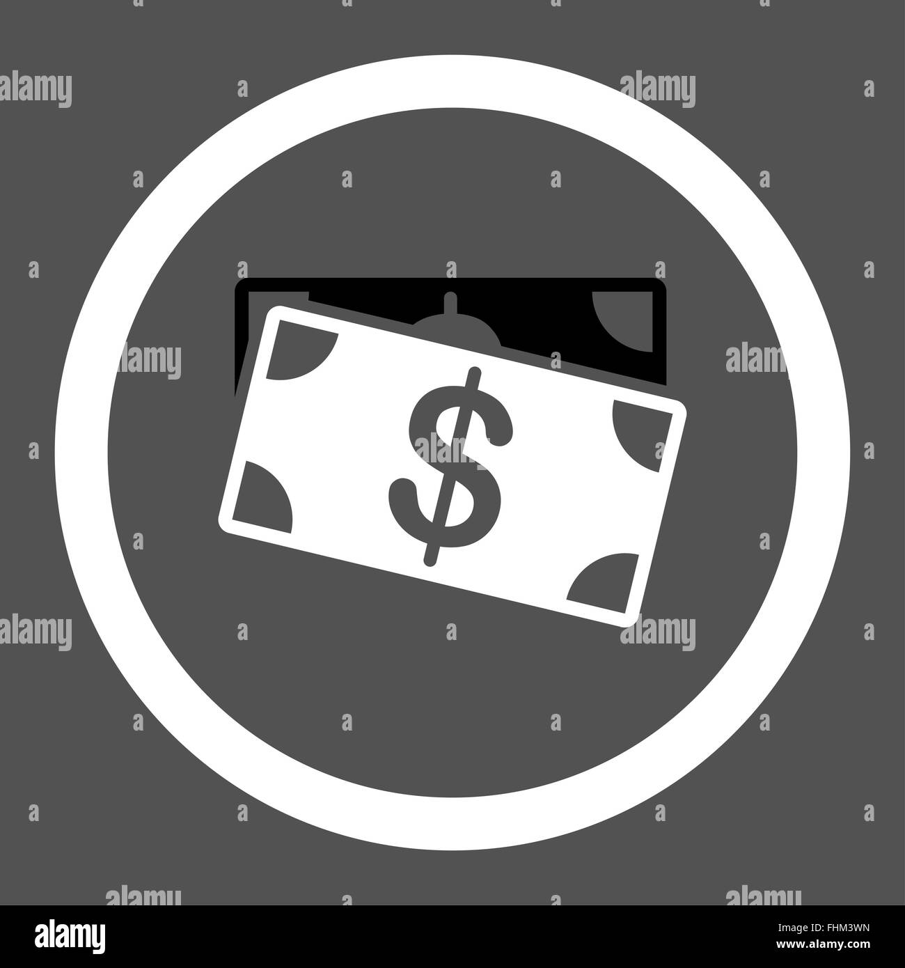 Financial background dollar notes Black and White Stock Photos & Images ...