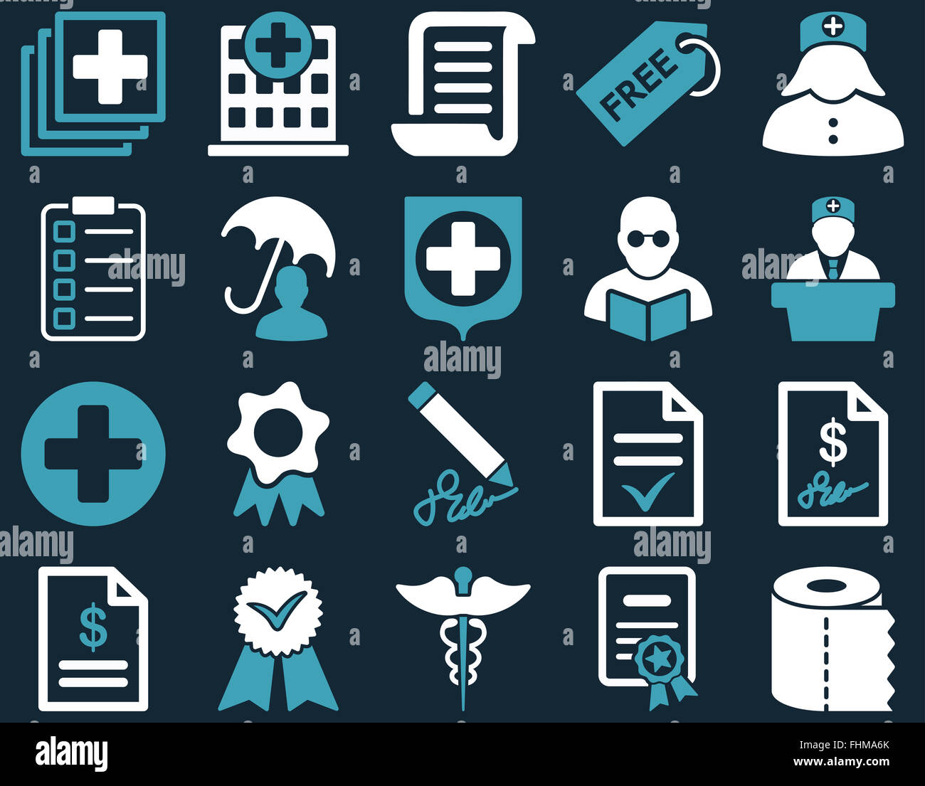 Medical shield with blue cross therapy hi-res stock photography and ...