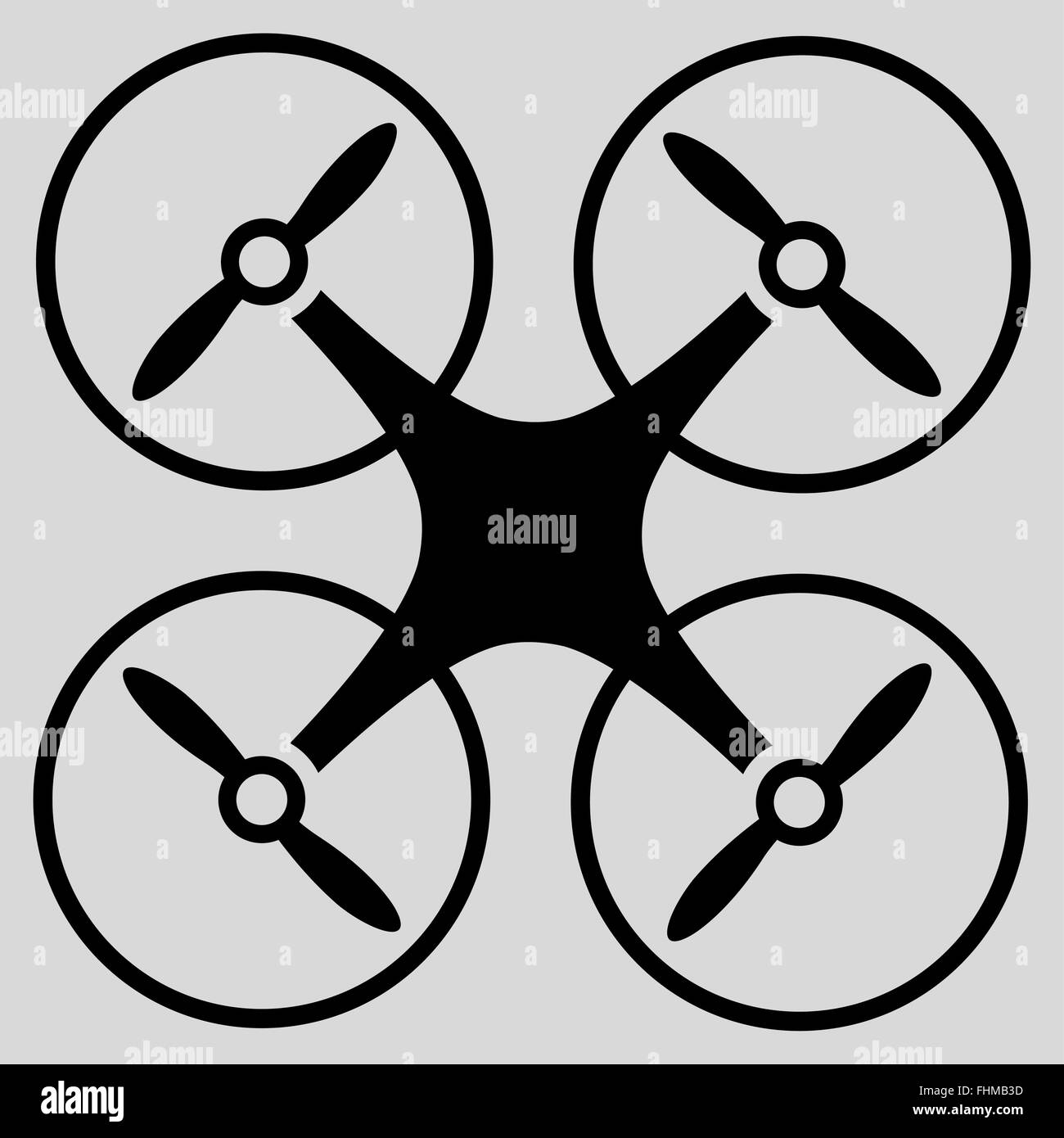 Hexacopter Black and White Stock Photos & Images - Alamy