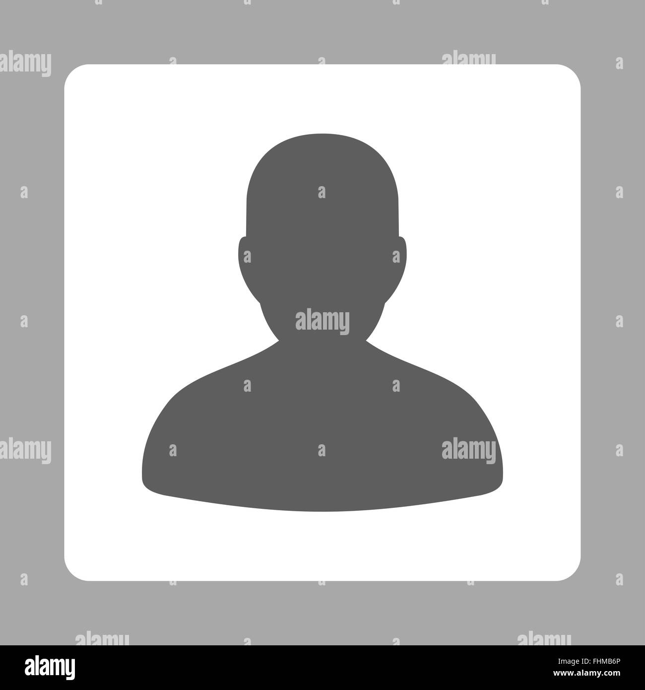 Figure avatar man head Black and White Stock Photos & Images - Alamy