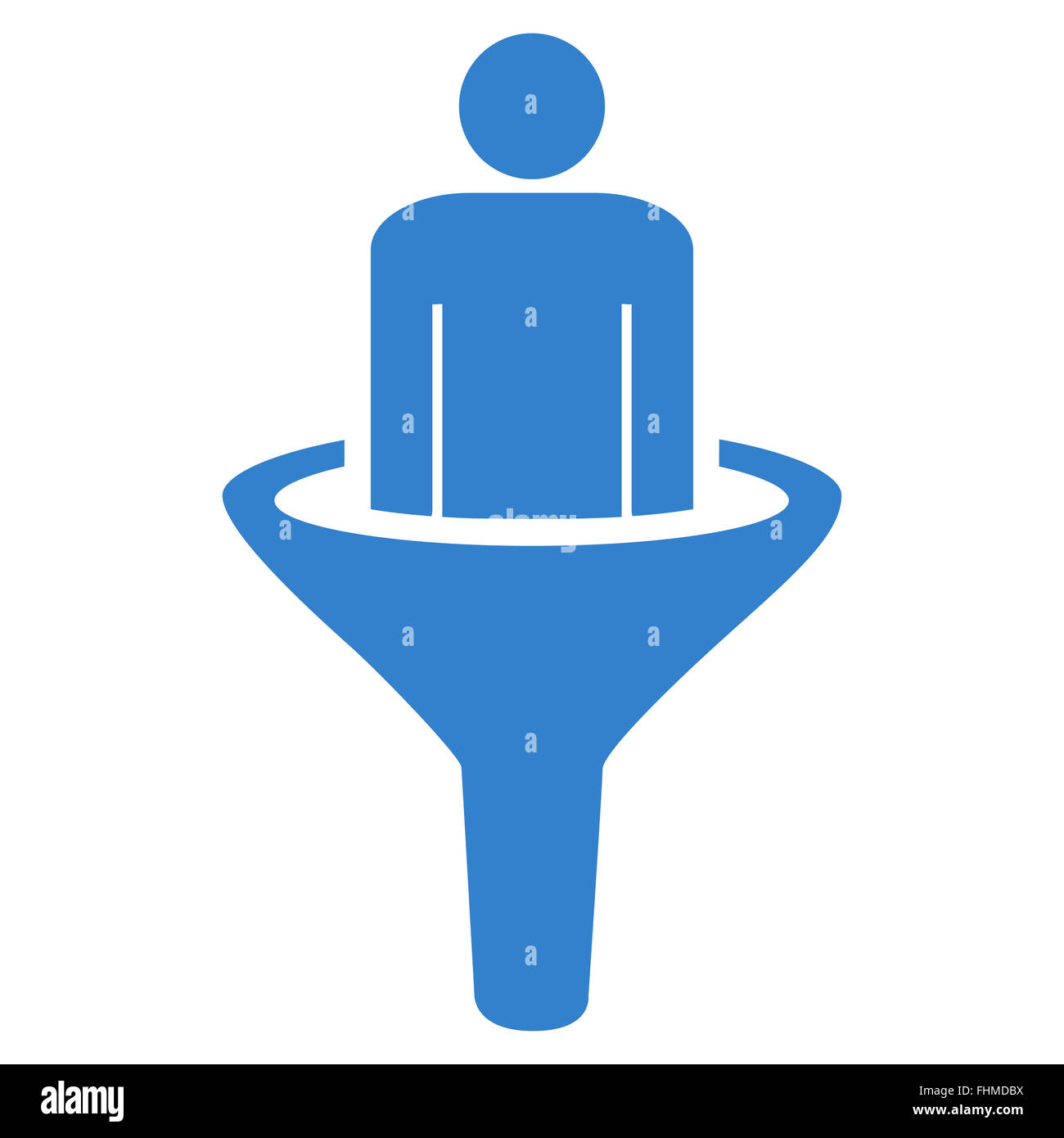 Sales funnel icon from business hi-res stock photography and images - Alamy
