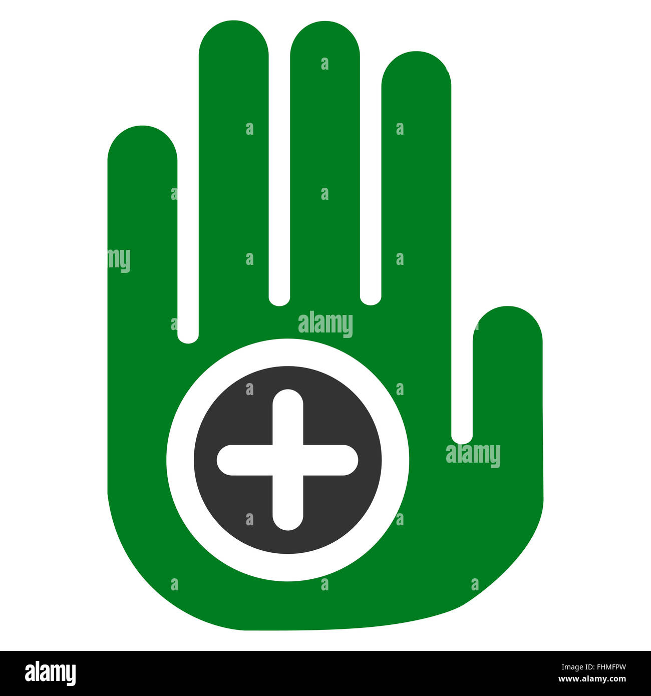 Hand Medical Marker Icon Stock Photo Alamy