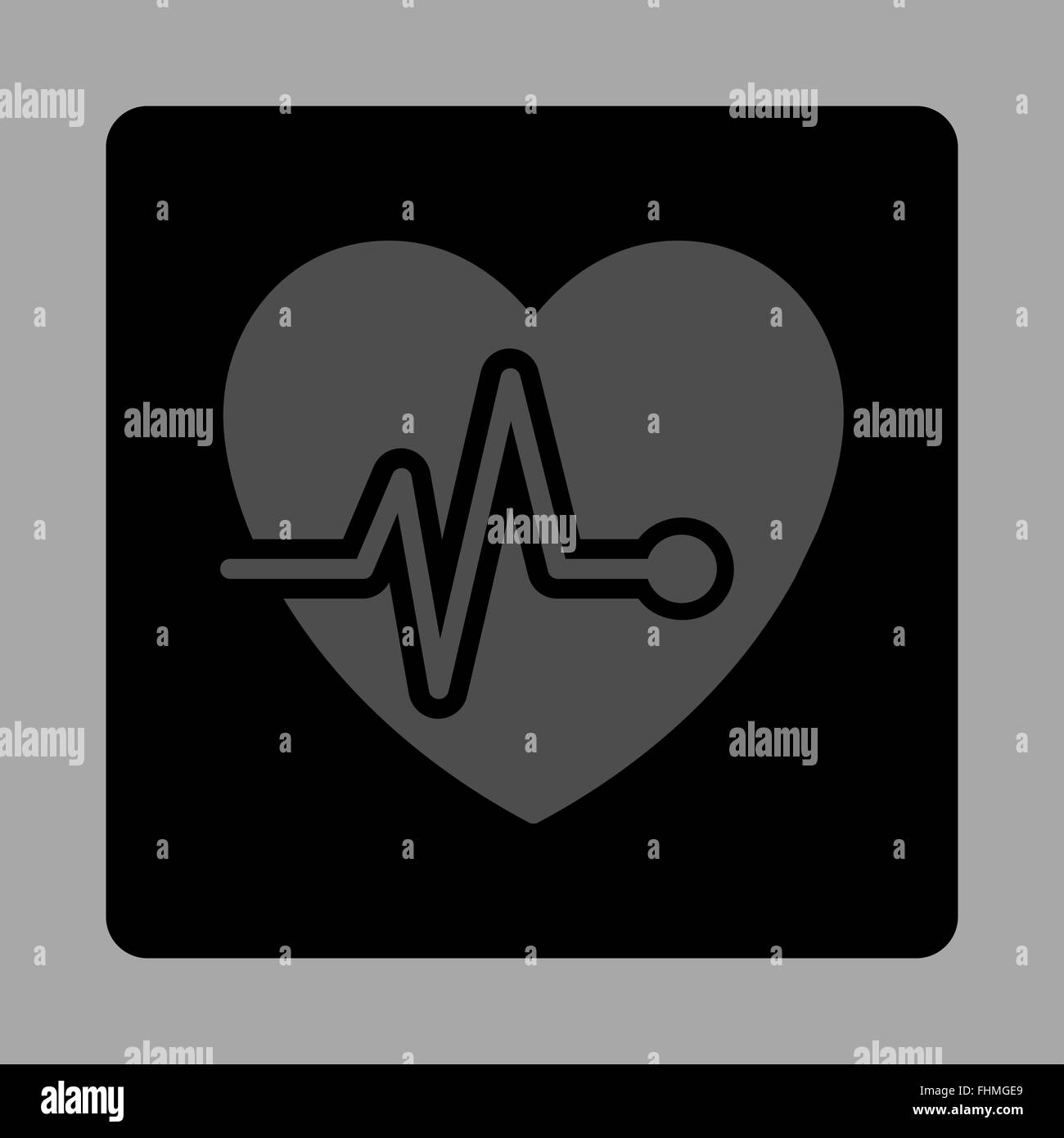 Ecg ekg heart disease Black and White Stock Photos & Images - Alamy