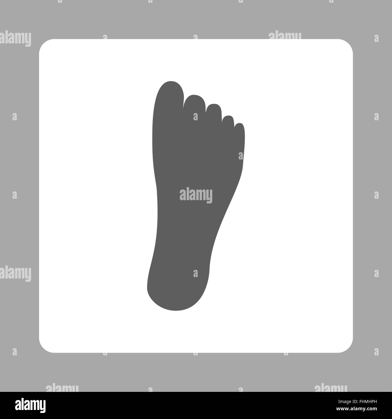 Foot Rounded Blocks Foot Rounded Square Button Stock Photo - Alamy