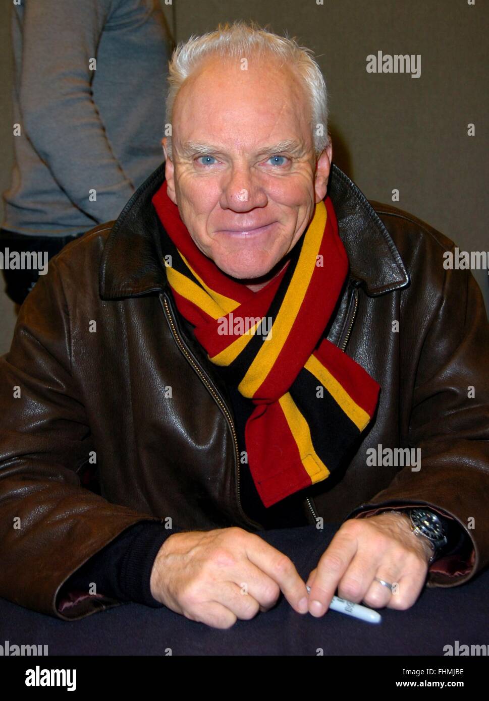 Malcolm Mcdowell attends Collectormania 19 at stadiummk, Milton Keynes