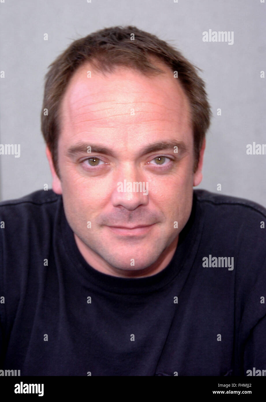 MARK SHEPPARD and michael dorn at collectormania 14 at the centre milton keyens Stock Photo