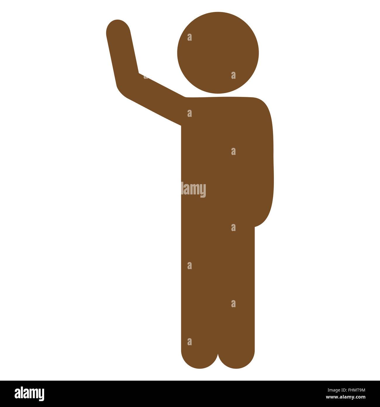 Male Person Hitchhike Icon Stock Photo Alamy