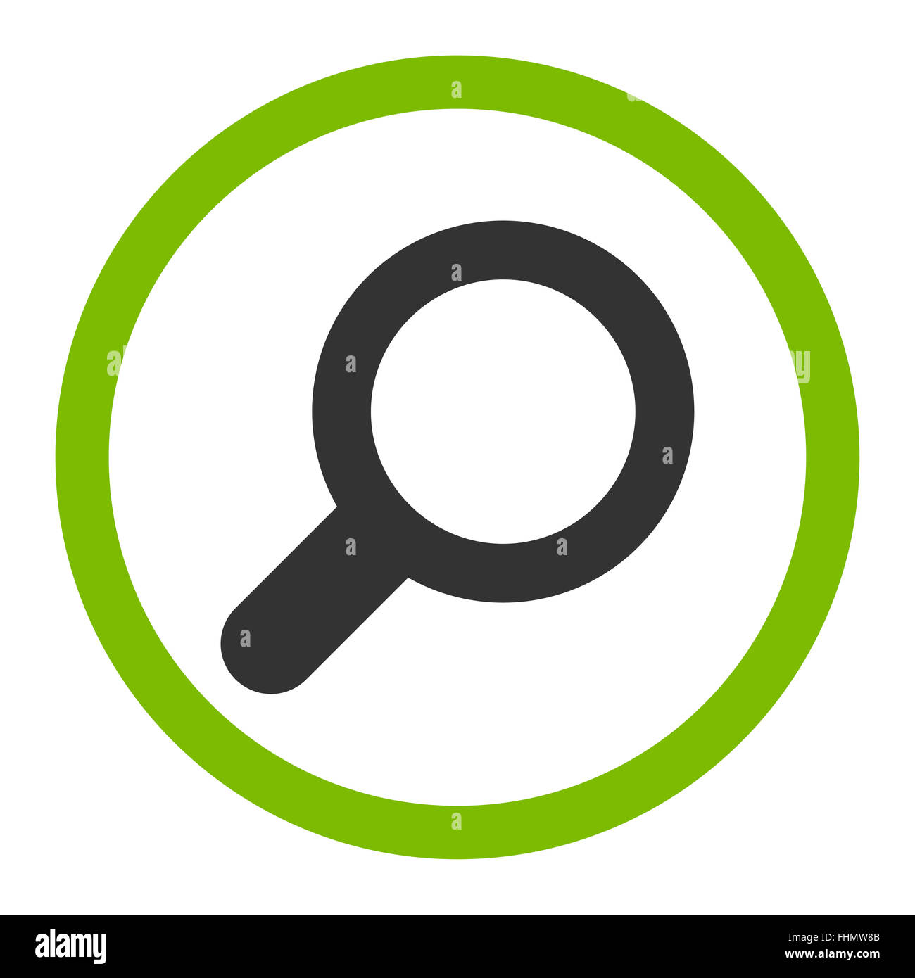 View flat eco green and gray colors rounded vector icon Stock Photo - Alamy