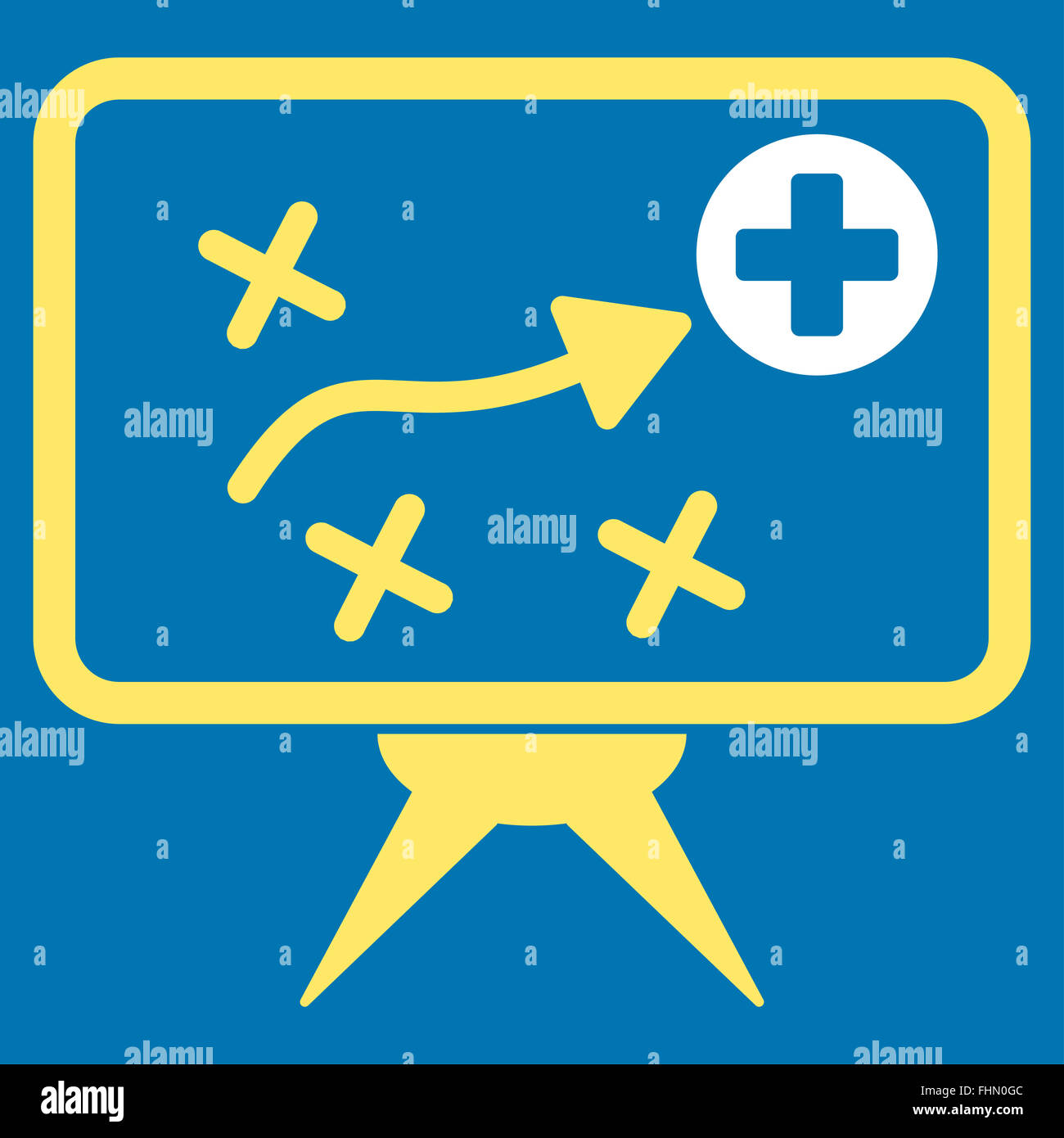 Health Strategy Icon Stock Photo - Alamy