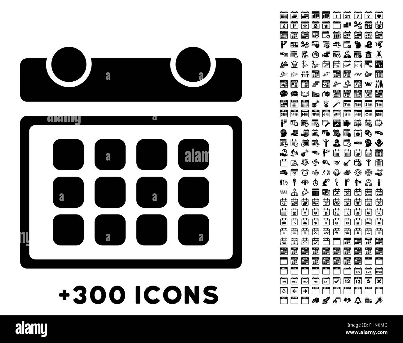 Calendar Month Icon Stock Photo Alamy