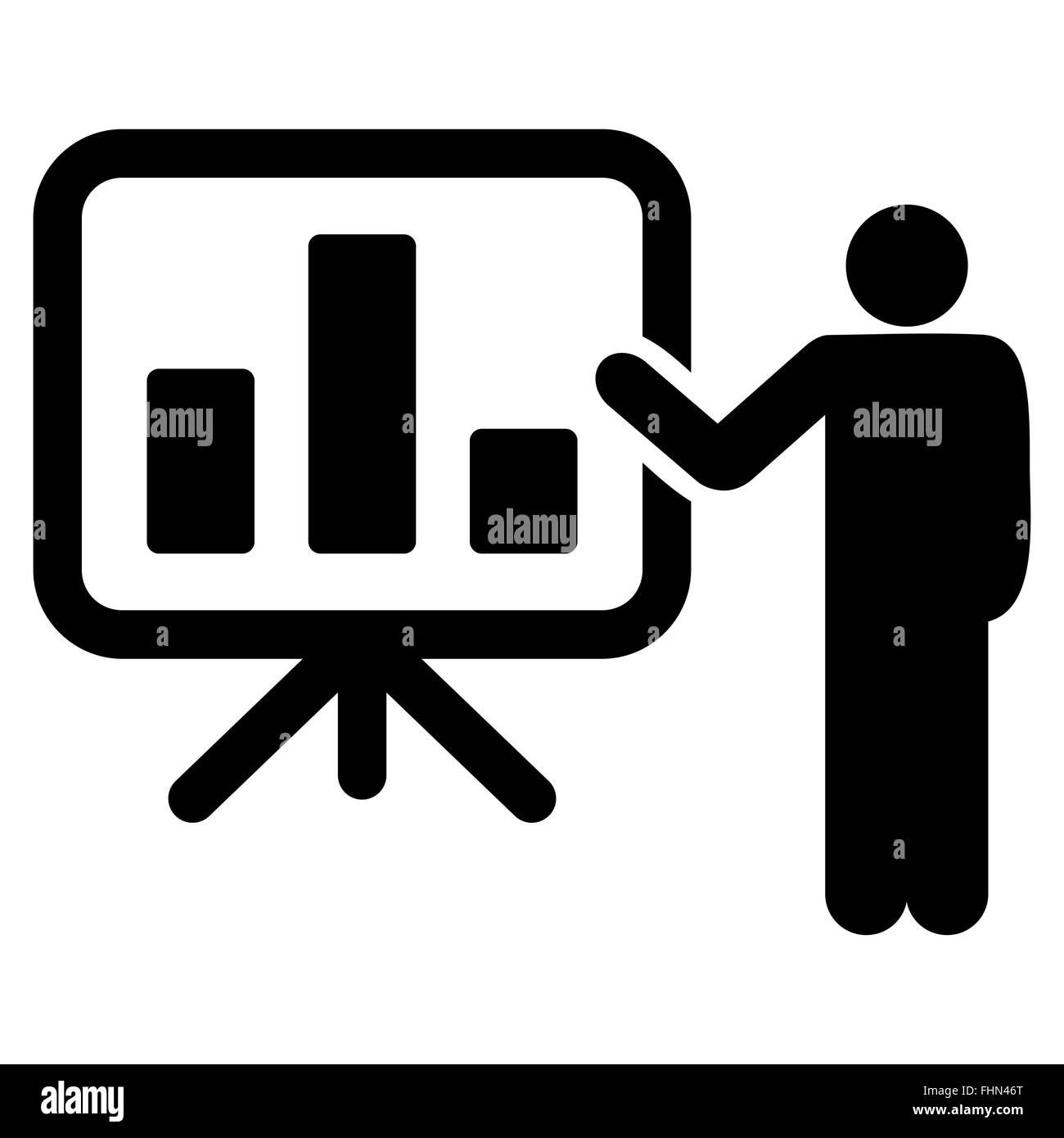 College conference presentation Black and White Stock Photos & Images ...
