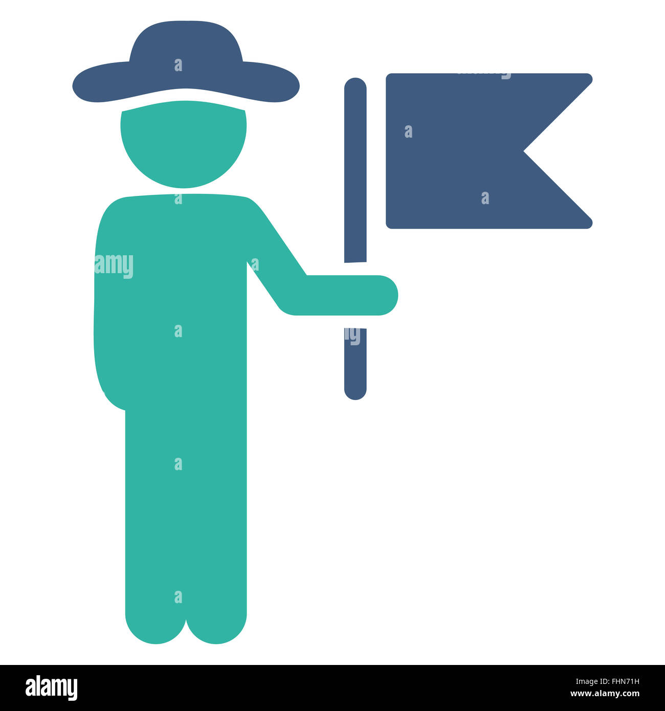 Human Figure Commander Icon Stock Photo - Alamy