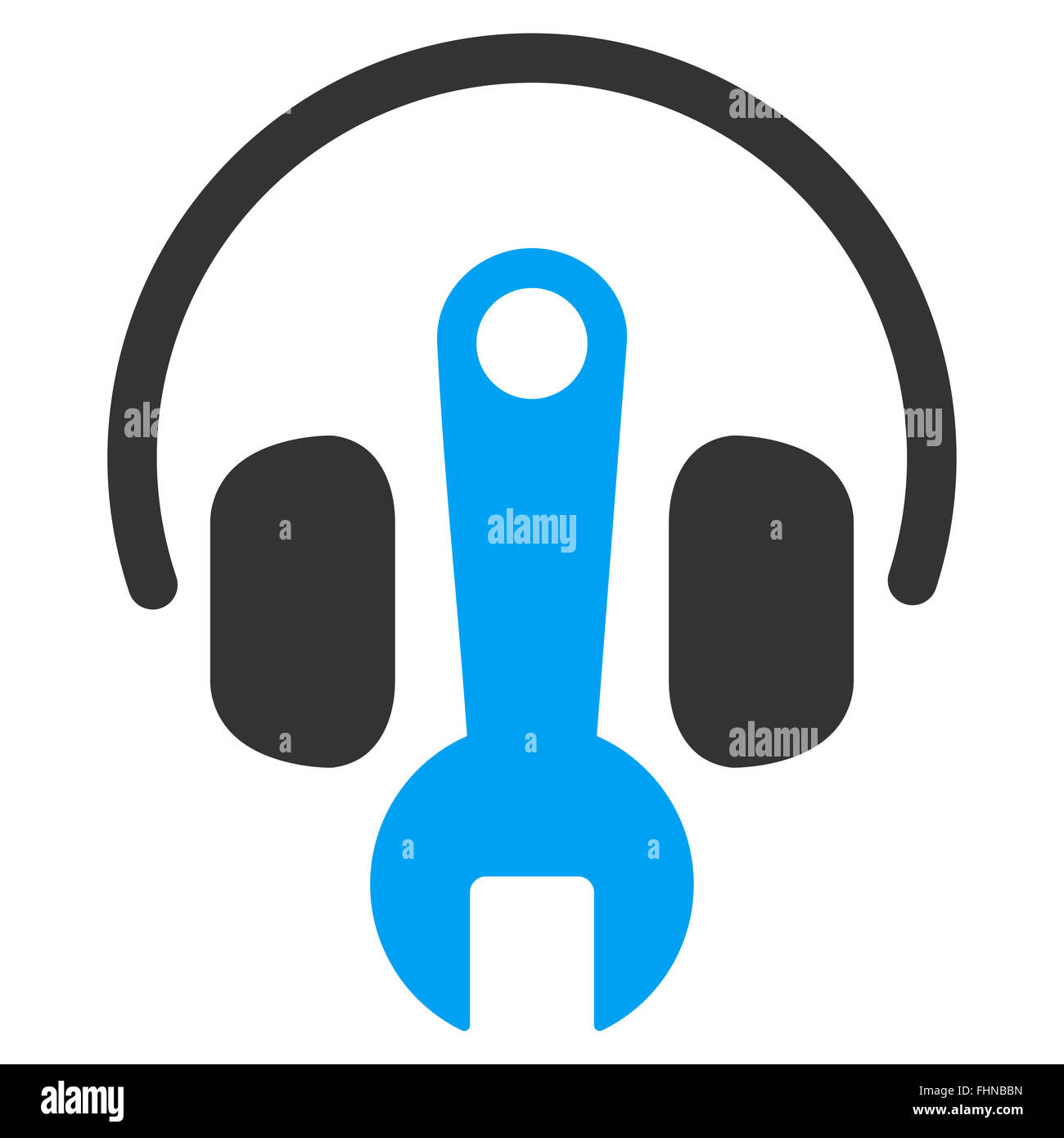 Headphones Tools Icon Stock Photo - Alamy