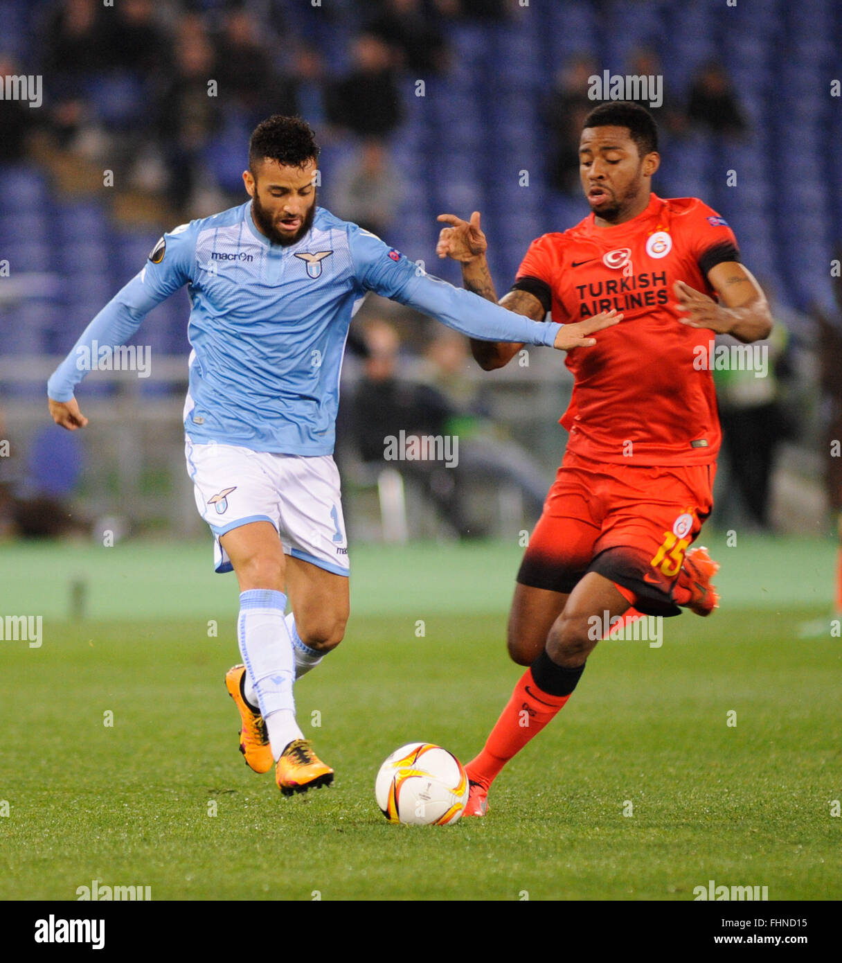 Stadio Olimpico, Rome, Italy. 25th Feb, 2016. Uefa Europa League ...