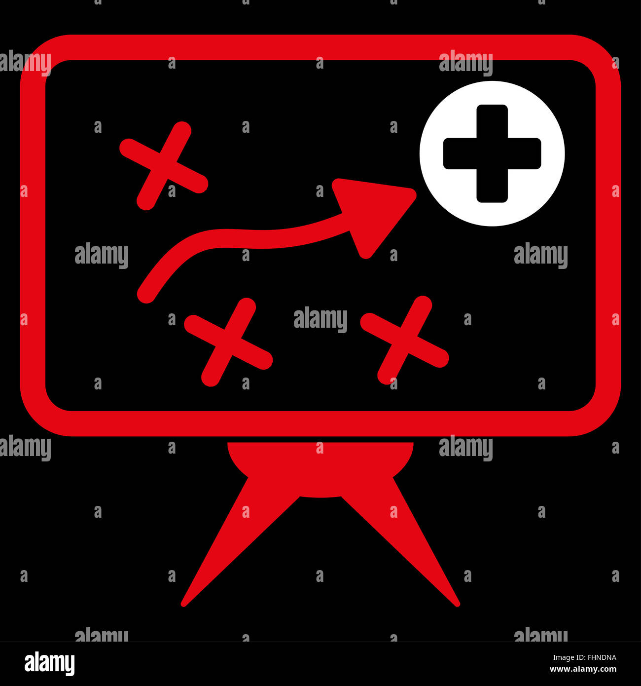 Health Strategy Icon Stock Photo - Alamy