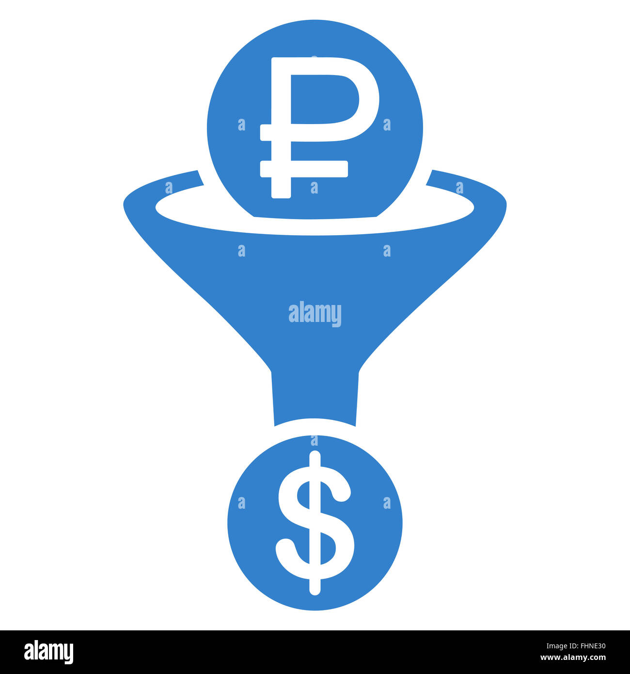 Rouble Currency Conversion Icon Stock Photo Alamy