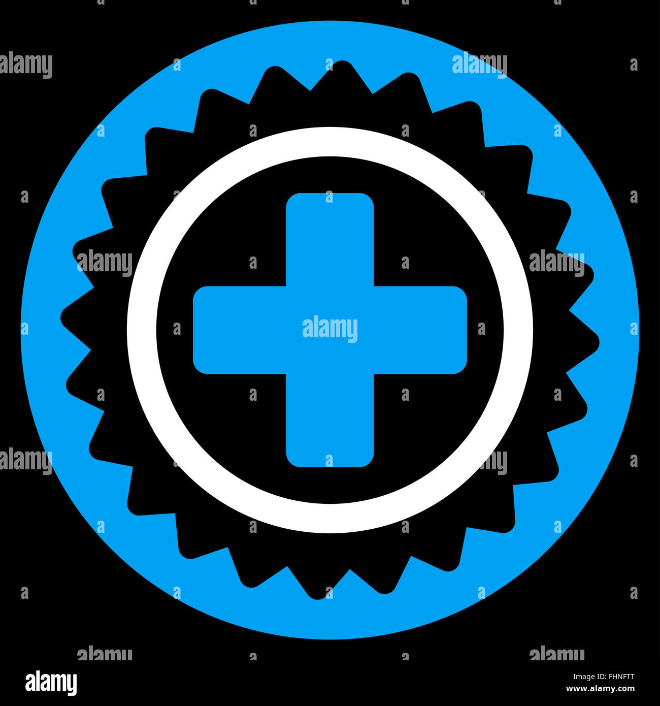Medical Stamp Icon Stock Photo - Alamy