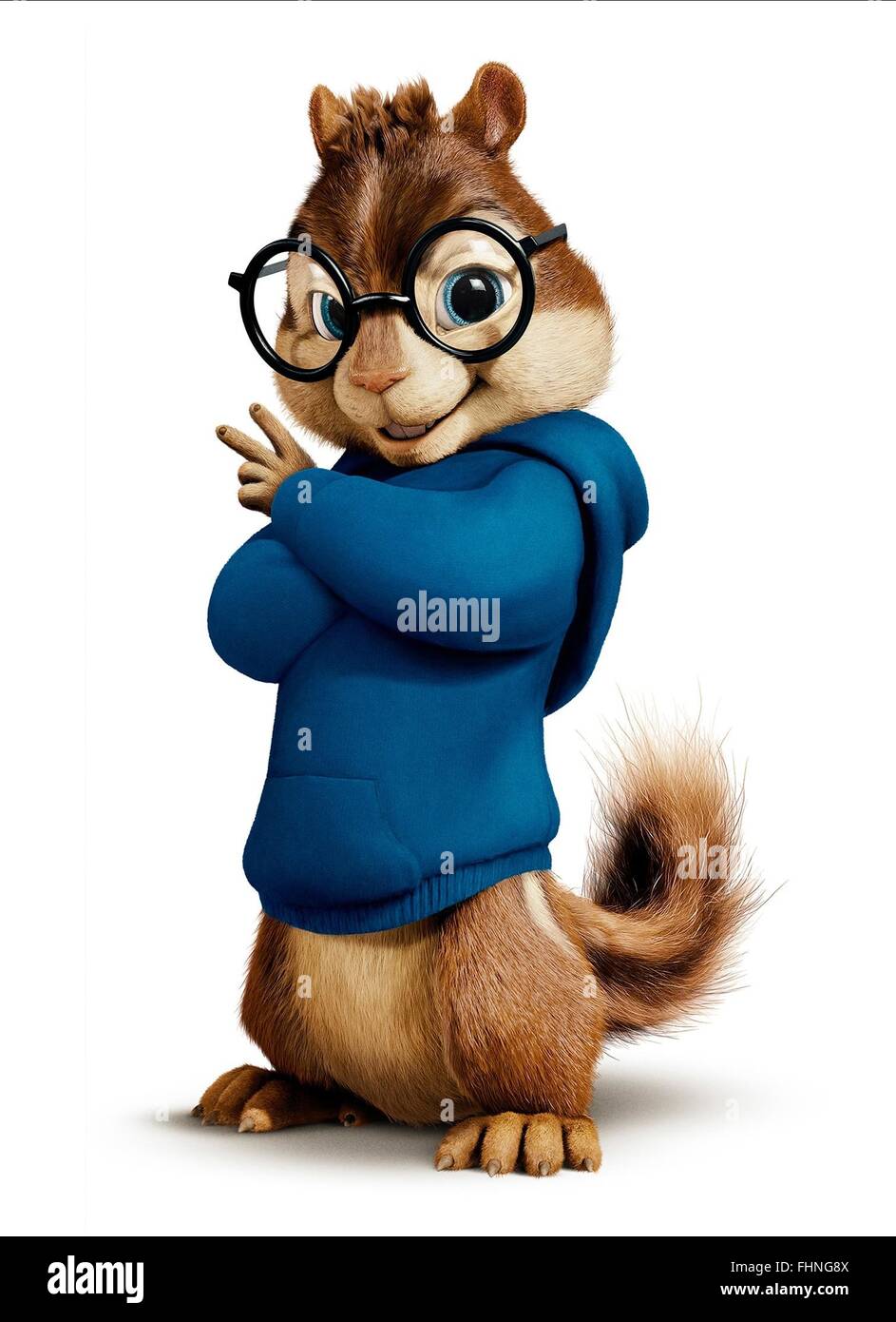 Simon Alvin And The Chipmunks The Squeakquel 2009 Stock Photo Alamy