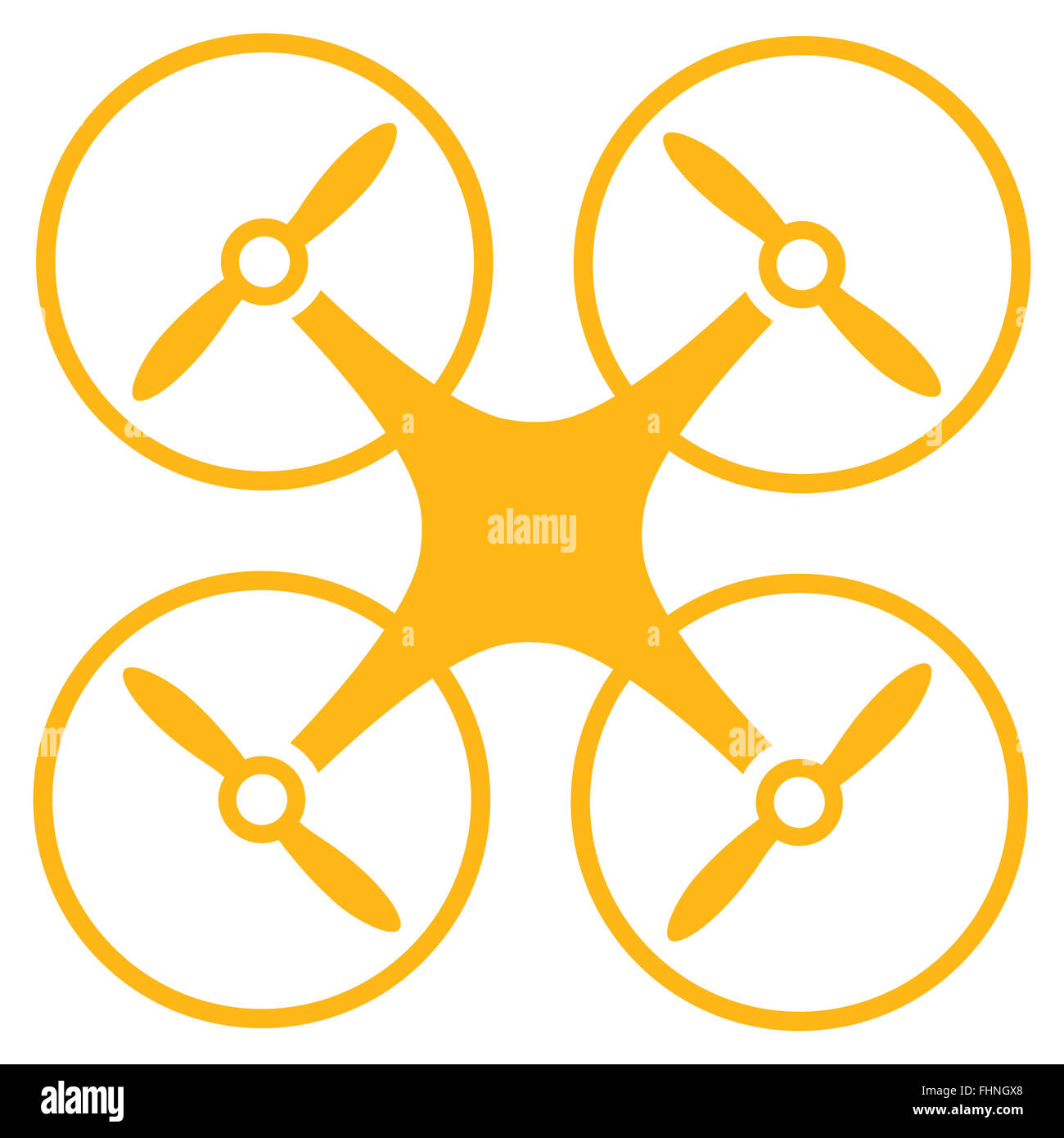 Copter icon from Business Bicolor Set Stock Photo - Alamy