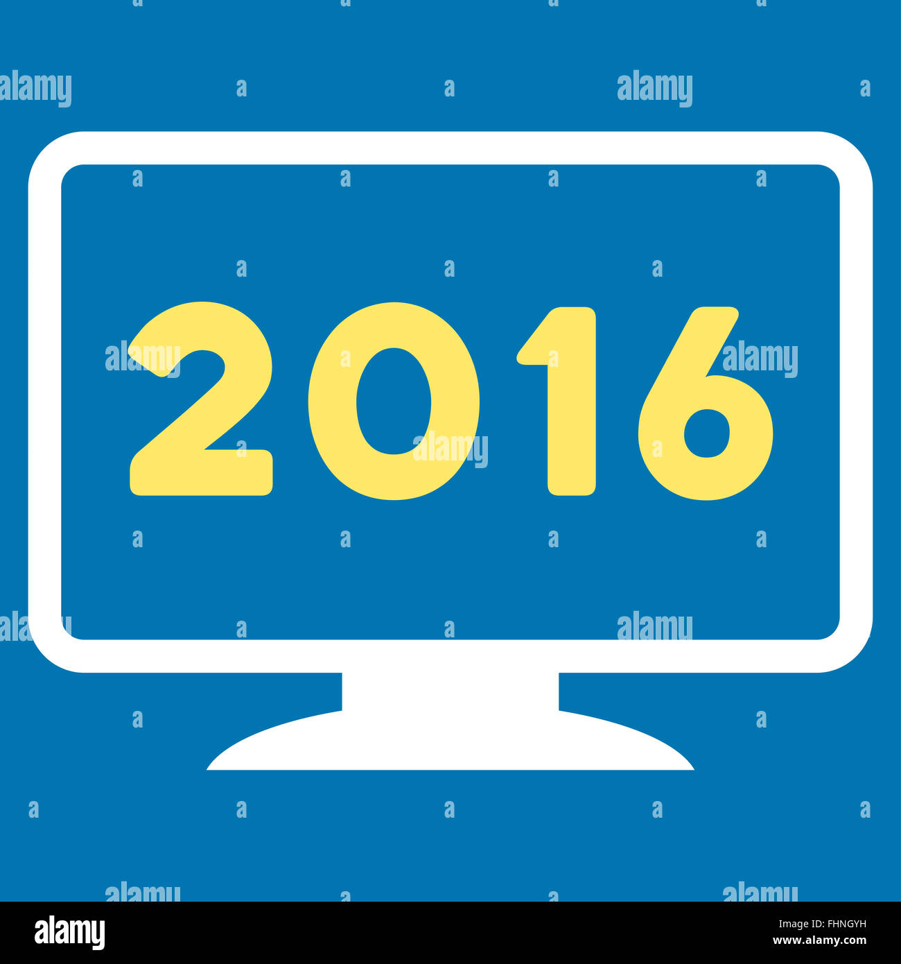 2016 Display Icon Stock Photo - Alamy